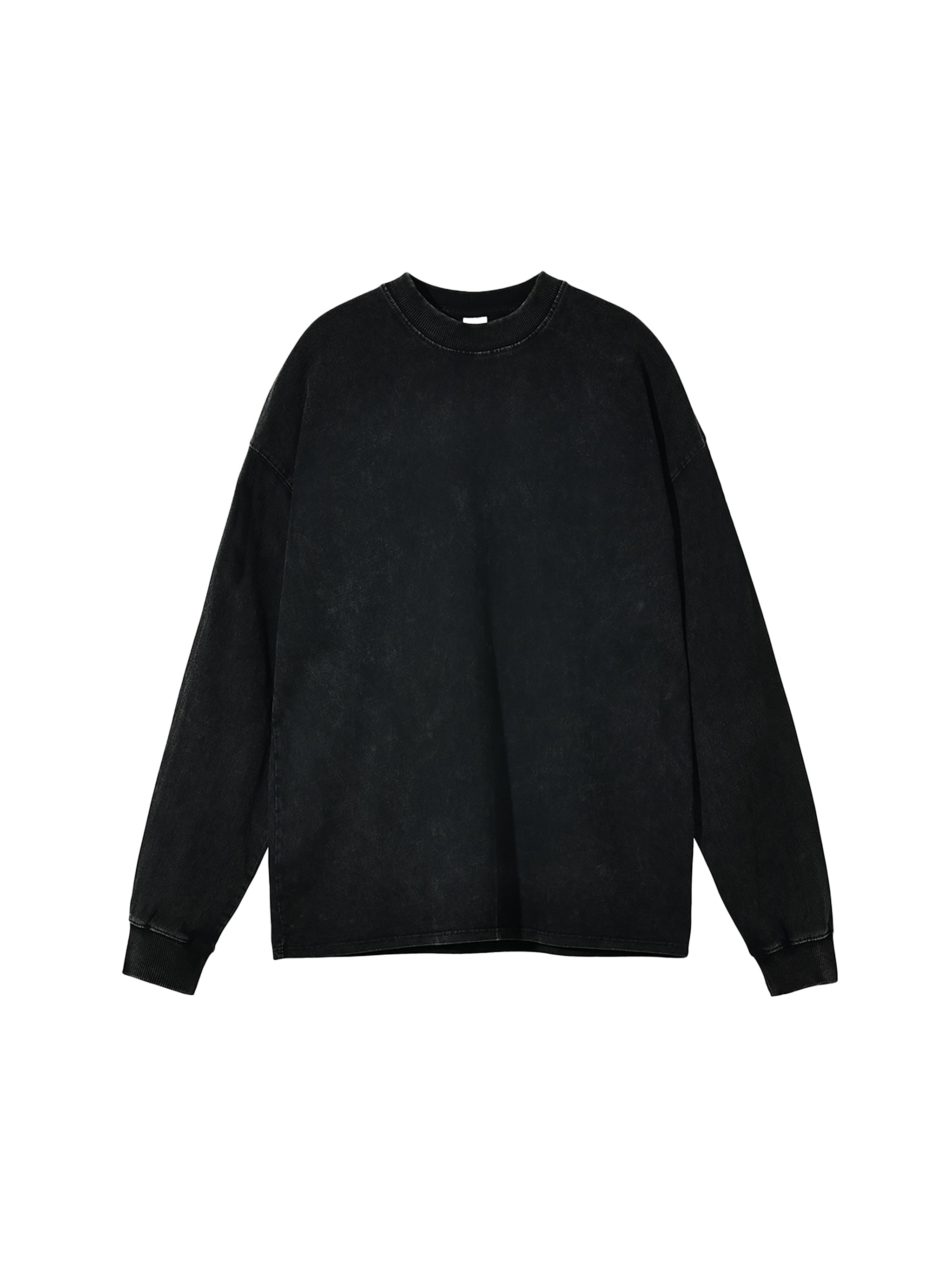 Acid Wash Oversize Long Sleeve T-Shirt (R00099-C001-V3)