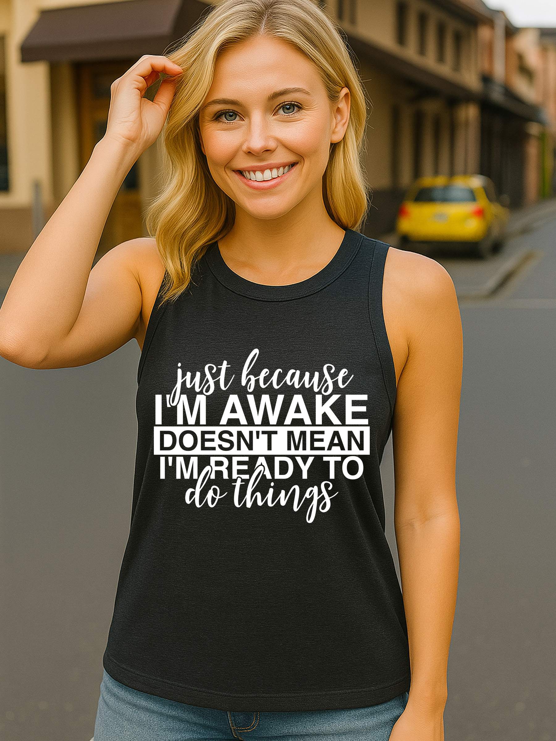 VS001 / WOMEN'S COTTON TANK TOP 180G 5.3OZ DTF PRINT RUSH SERVICE LA