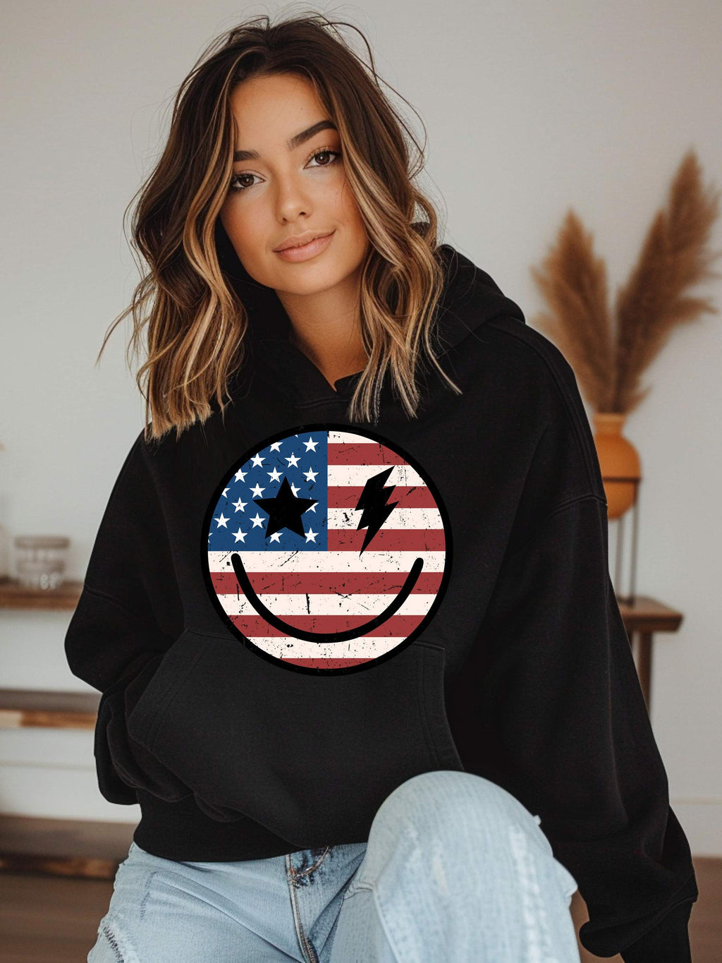 DF009 / HOODED FLEECE SWEATSHIRT 270G 8OZ DTF PRINT RUSH SERVICE LA