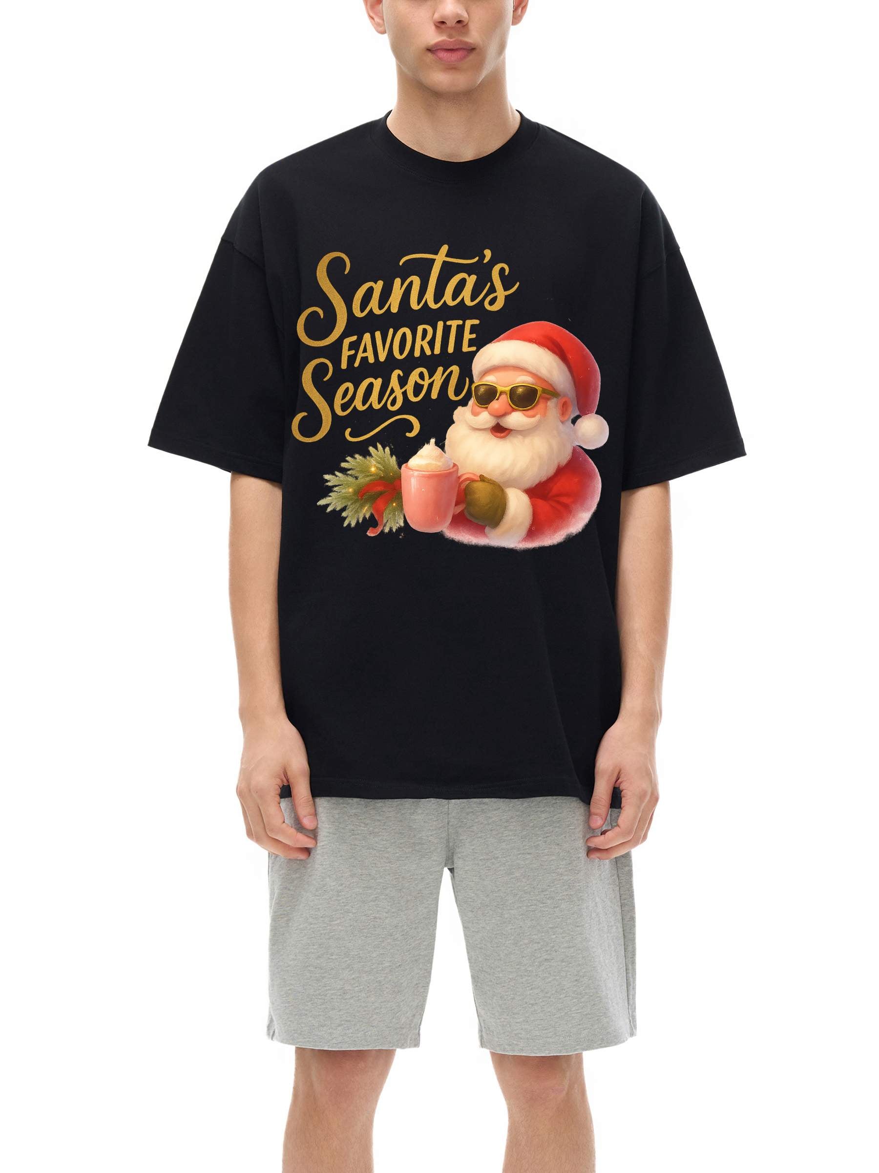 R00331-C001-V5 / HEAVYWEIGHT LOOSE FIT T-SHIRT 275G 8.1OZ DTG PRINT RUSH LA