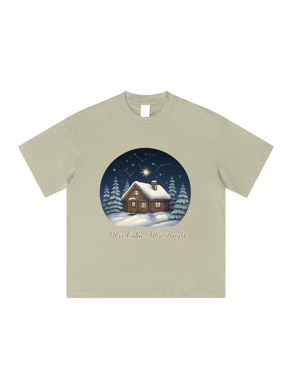 R00227-C001-V3 / HEAVYWEIGHT EARTH TONE T-SHIRT 305G 9.0OZ DTG PRINT RUSH LA