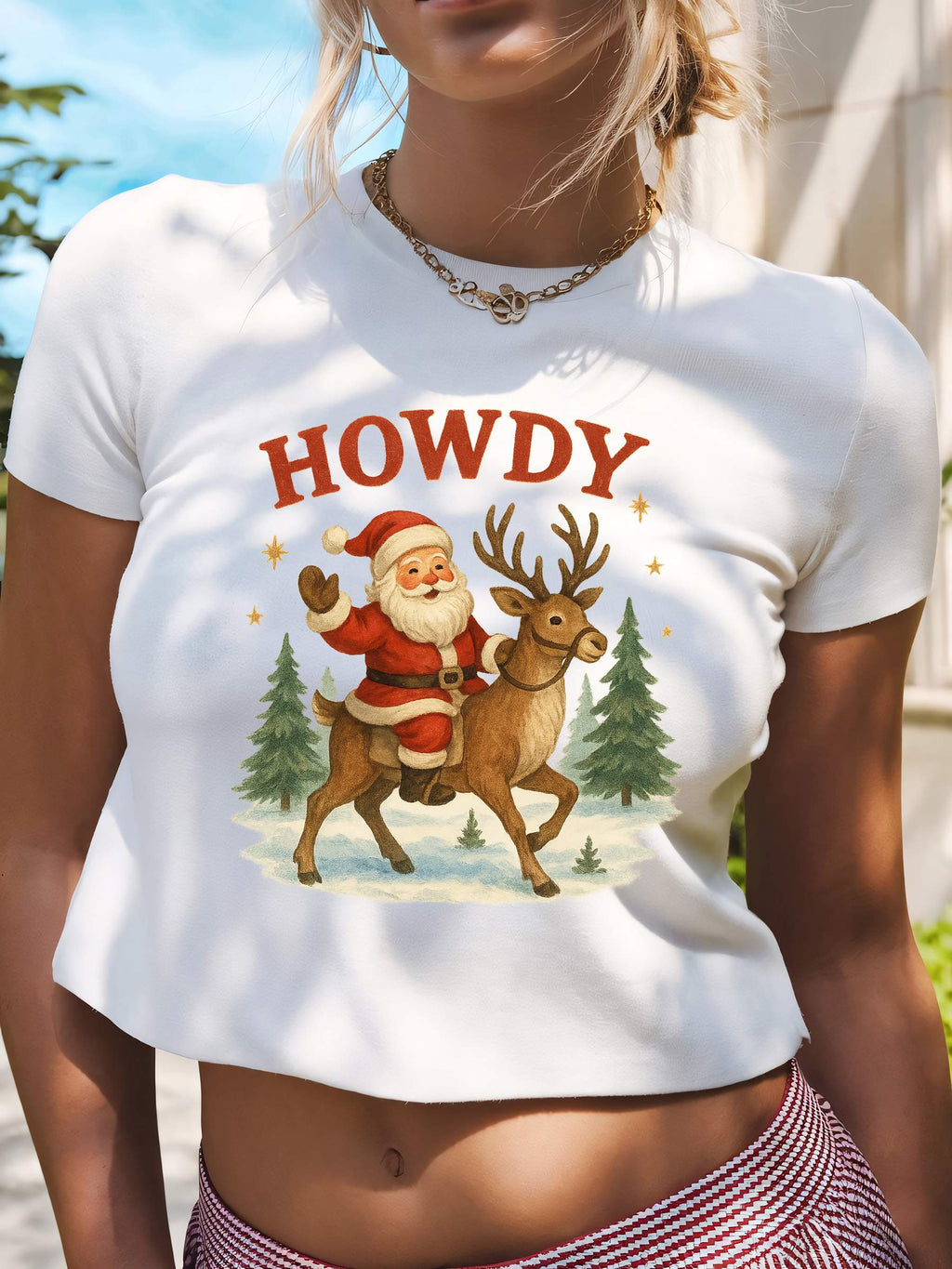 DG101 / WOMEN'S CROPPED T-SHIRT 180G COTTON DTF PRINT RUSH SERVICE LA