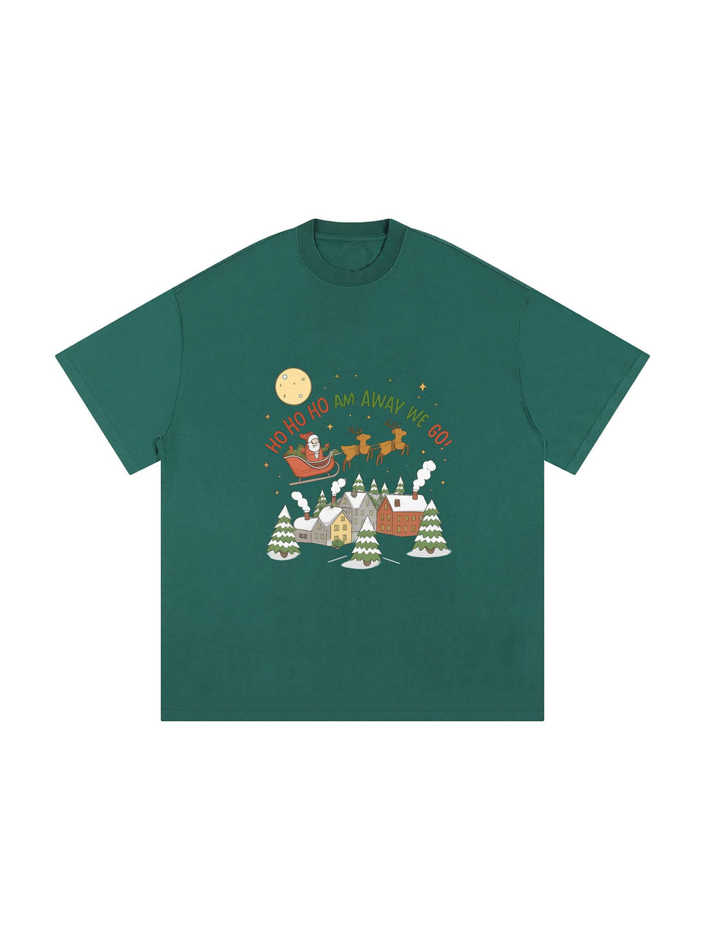 R00331-C001-V5 / HEAVYWEIGHT LOOSE FIT T-SHIRT 275G 8.1OZ DTG PRINT RUSH LA