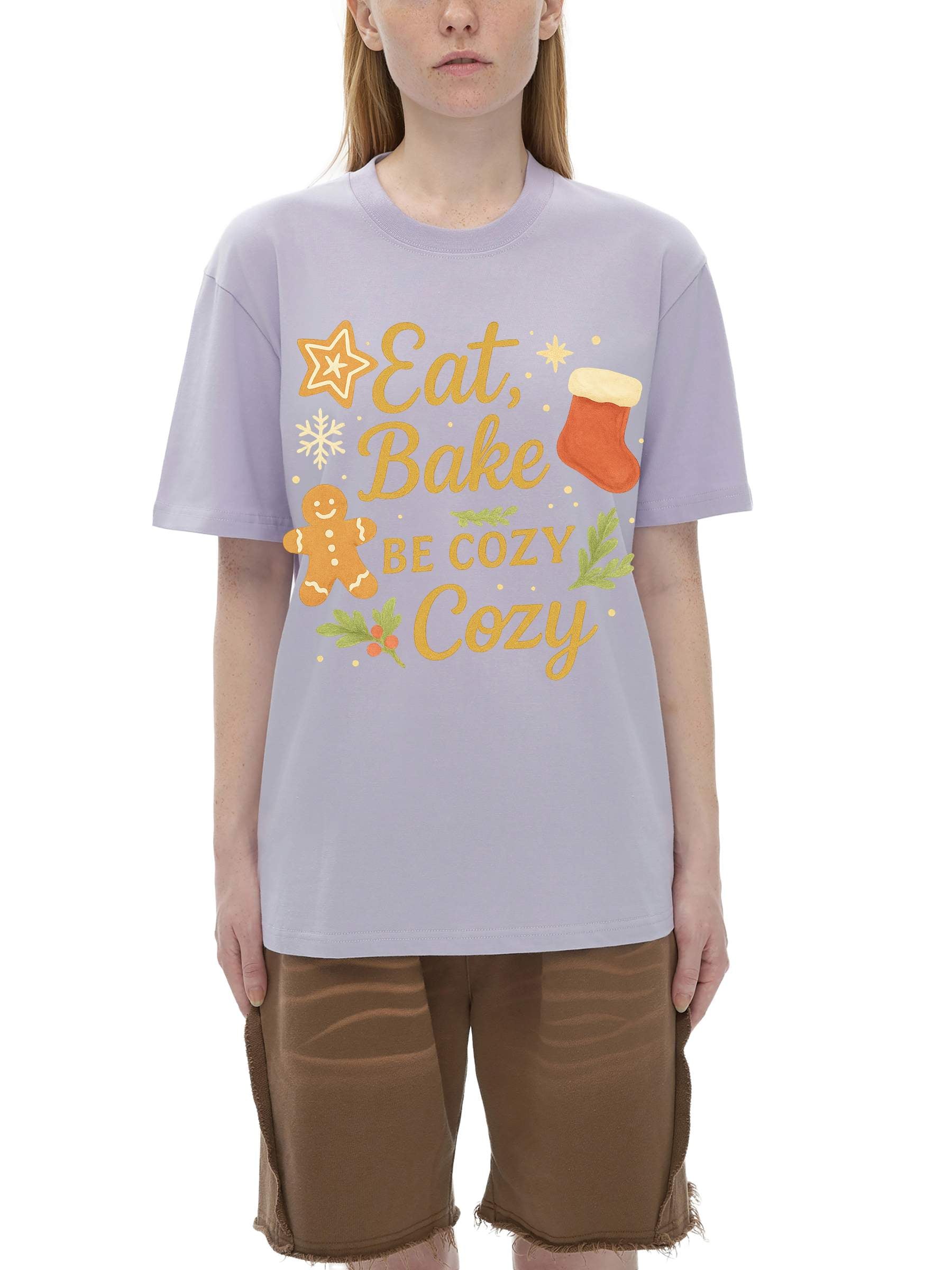 RU0002-C001-V3 / UNISEX SEAMLESS T-SHIRT 230G 6.8OZ DTG PRINT RUSH SERVICE LA