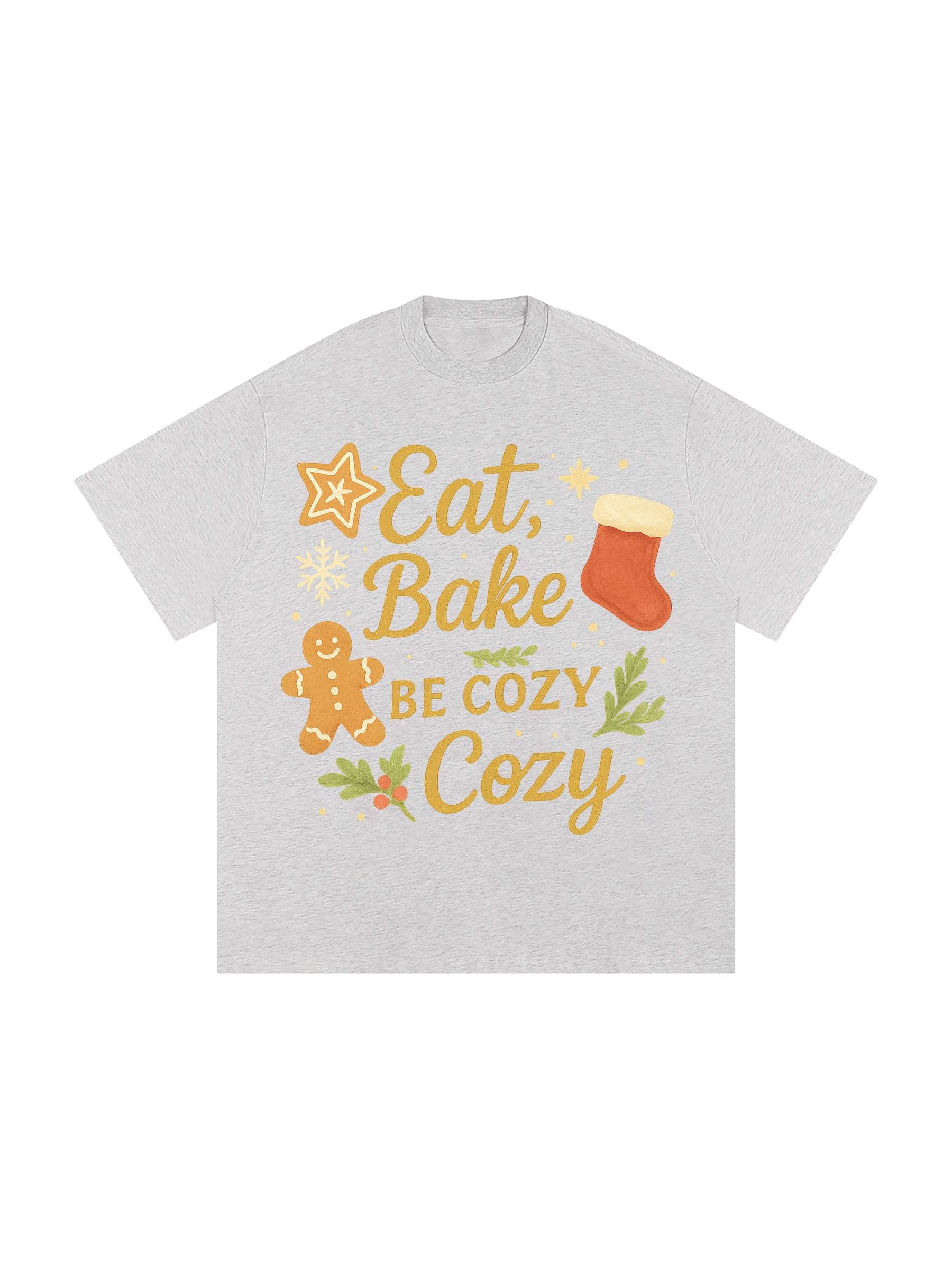 R00331-C001-V5 / HEAVYWEIGHT LOOSE FIT T-SHIRT 275G 8.1OZ DTG PRINT RUSH LA