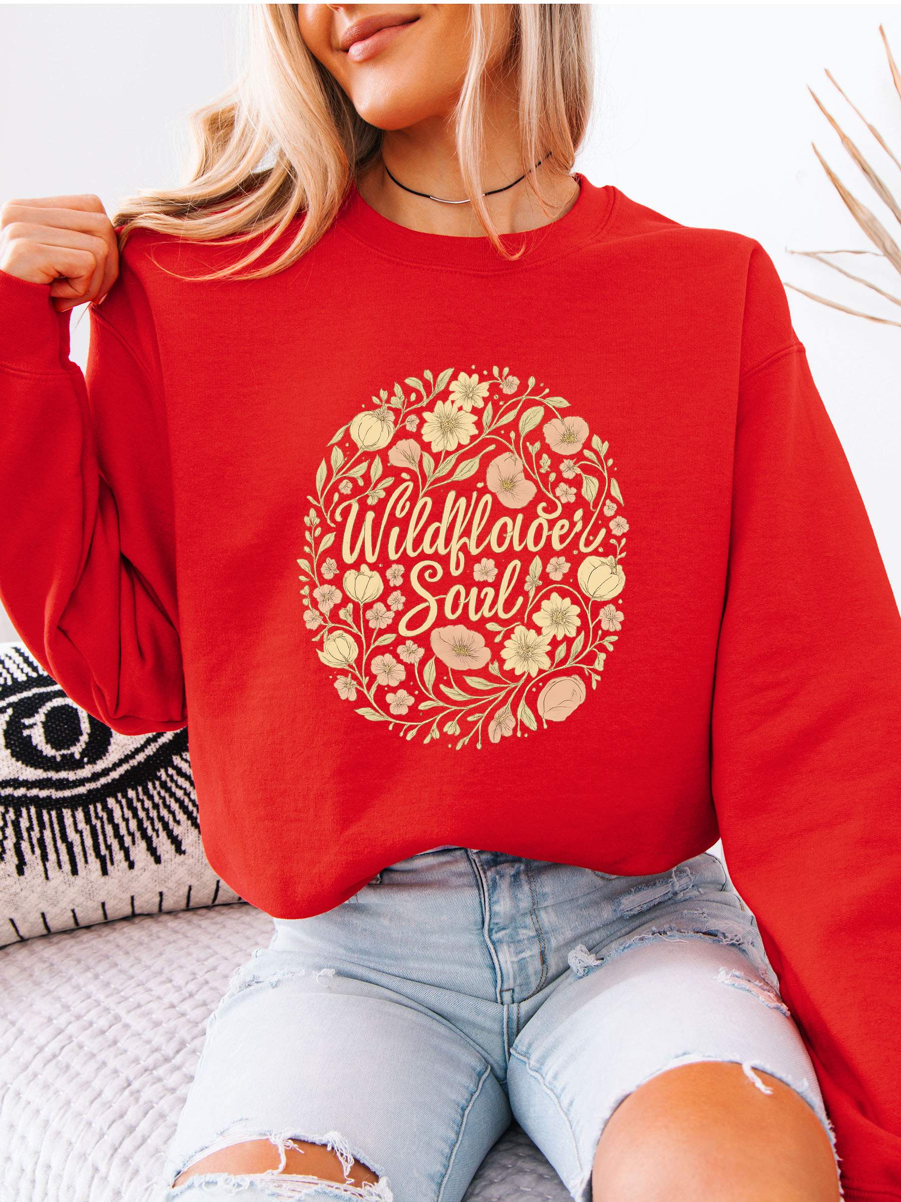 DG501 / CREW NECK SWEATSHIRT 240G 7.1 OZ DTF PRINT RUSH SERVICE LA