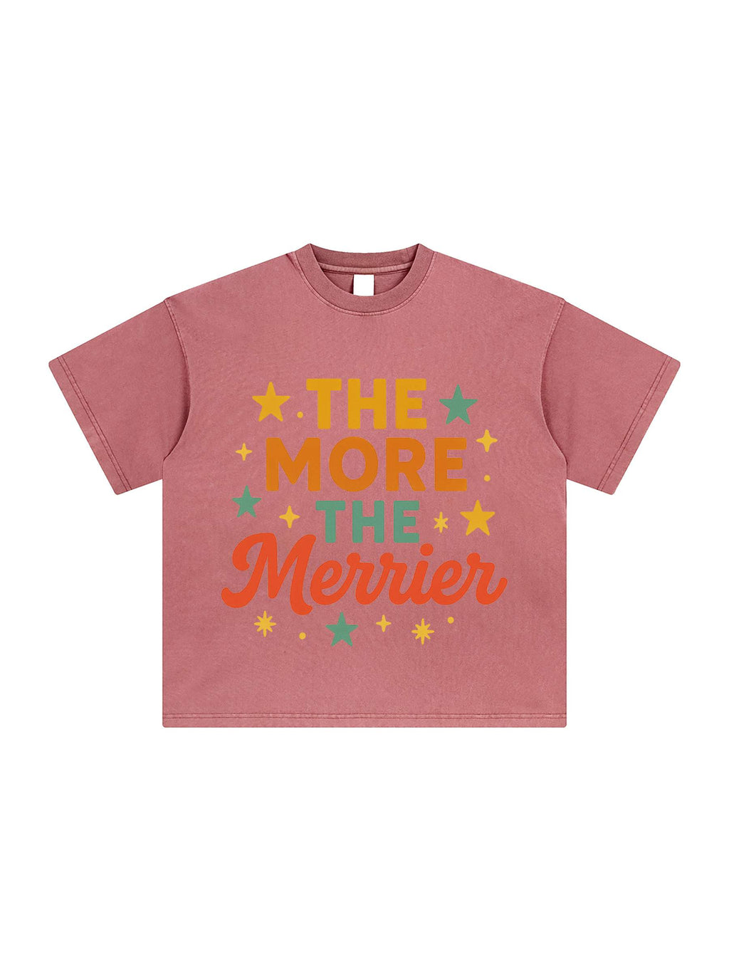 R00108-C001-V4 / ENZYME WASHED T-SHIRT 250G 7.4OZ DTG PRINT RUSH SERVICE LA