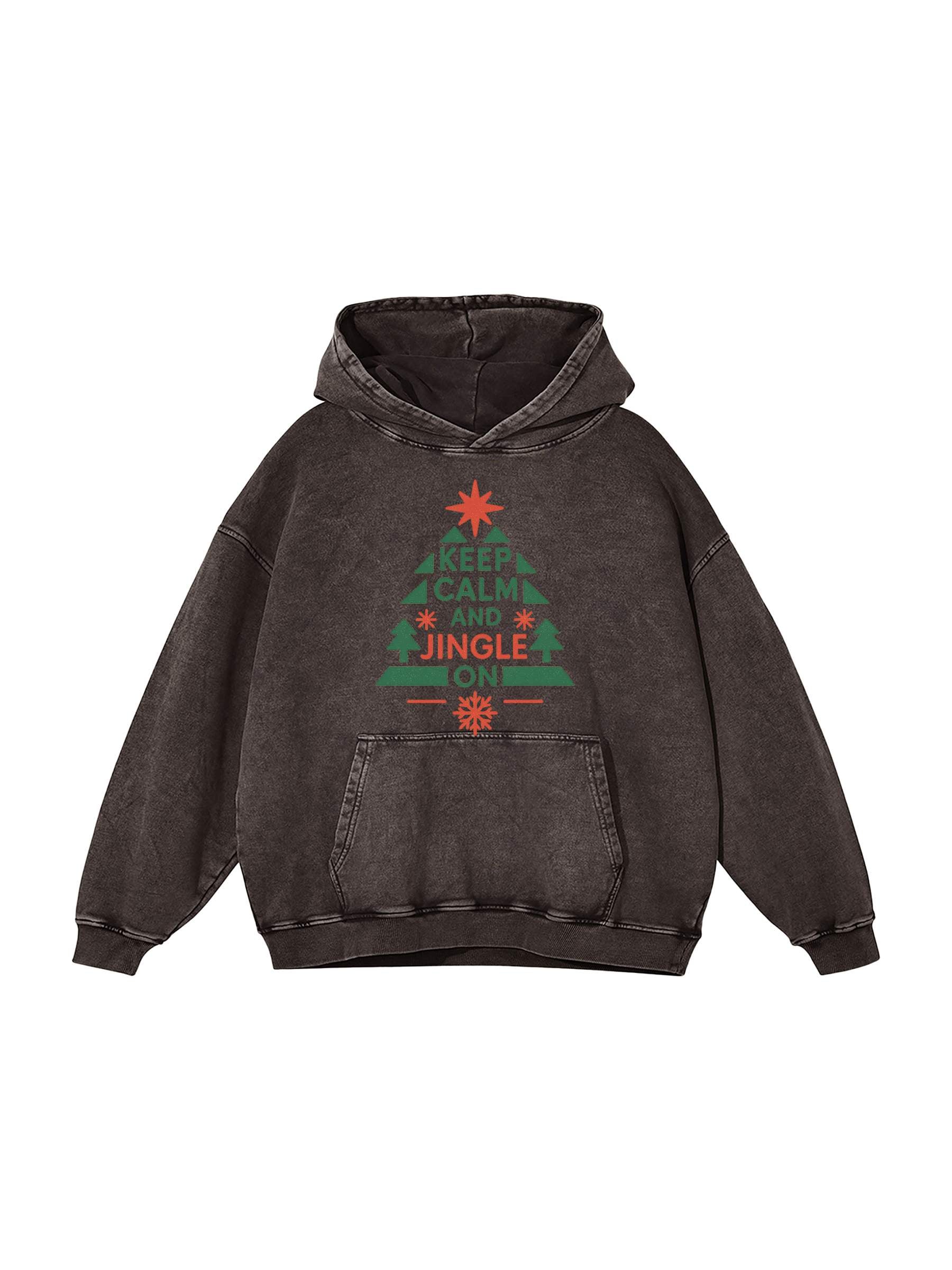 R00104-C001-V5 / SNOW WASHED LOOSE COTTON HOODIE 420G 12.4OZ DTG PRINT RUSH