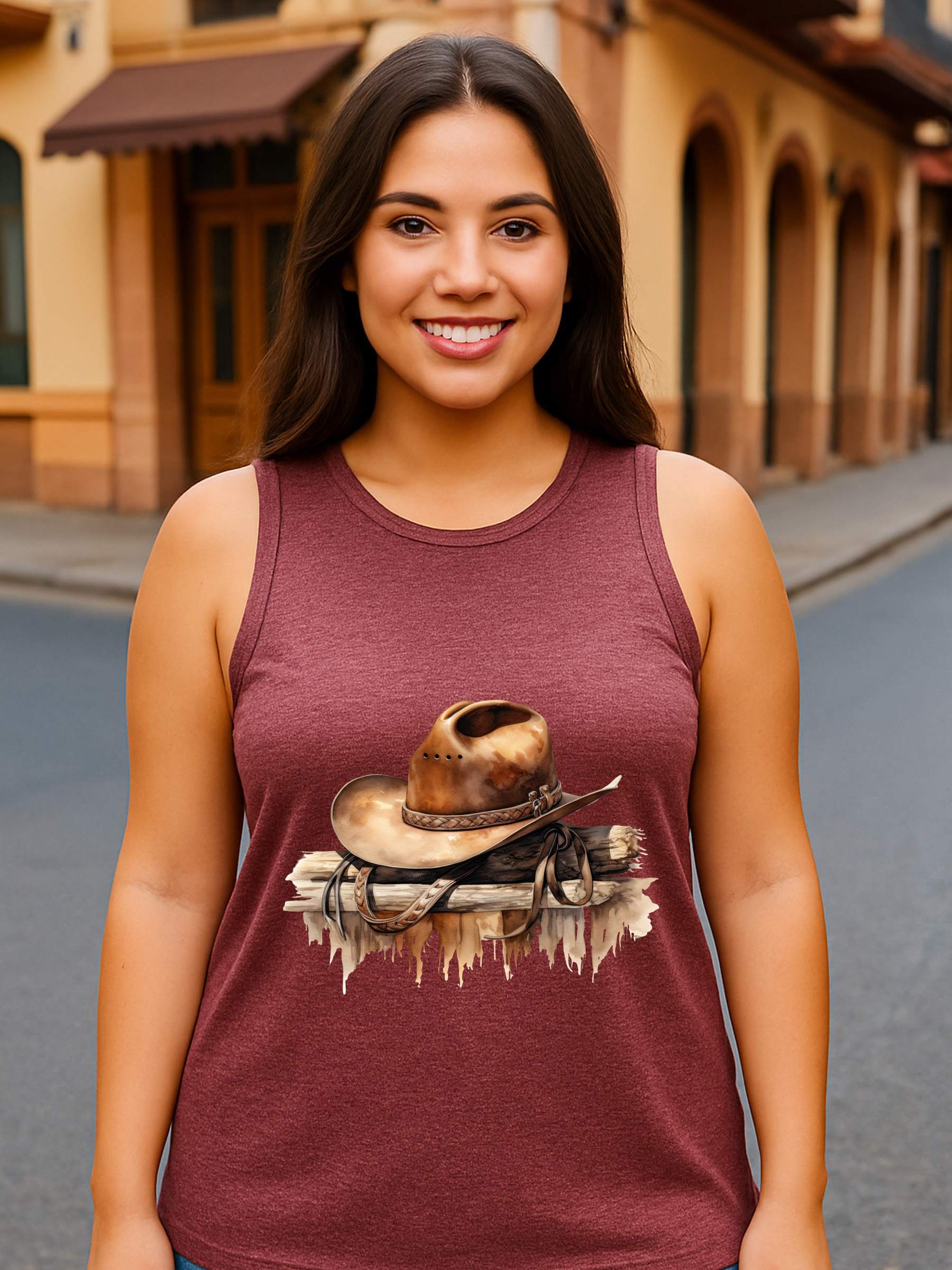 VS002 / WOMEN'S TANK TOP 180G COTTON POLYESTER DTF PRINT RUSH SERVICE LA