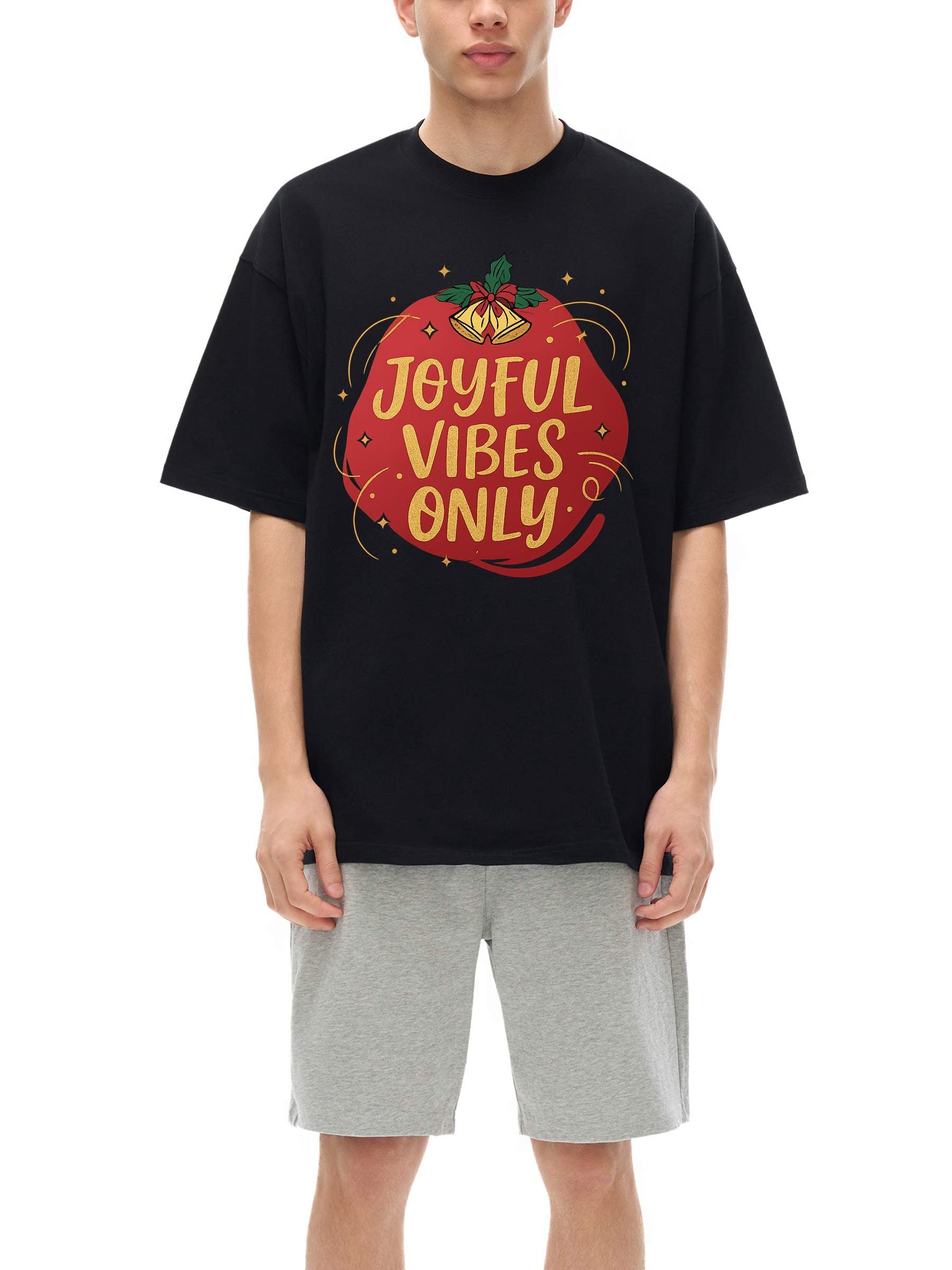 R00331-C001-V5 / HEAVYWEIGHT LOOSE FIT T-SHIRT 275G 8.1OZ DTG PRINT RUSH LA