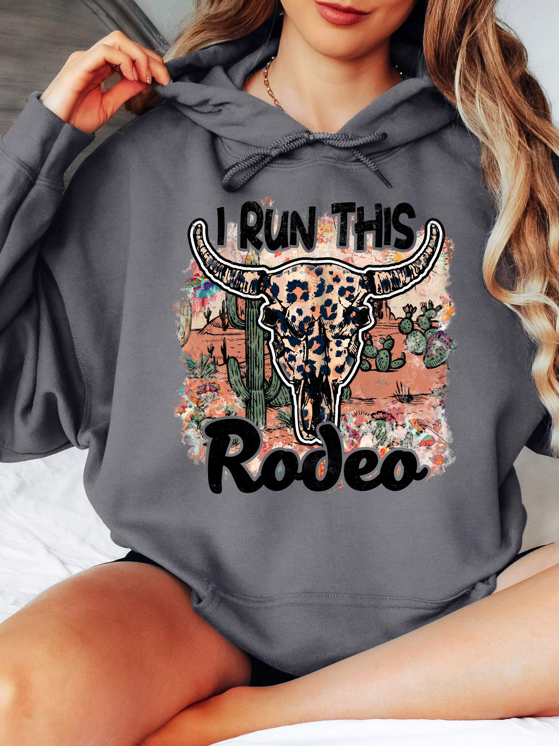 DF009 / HOODED FLEECE SWEATSHIRT 270G 8OZ DTF PRINT RUSH SERVICE LA