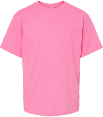 DG012 / YOUTH COTTON T-SHIRT 180G 5.3OZ DTF PRINT RUSH SERVICE LA