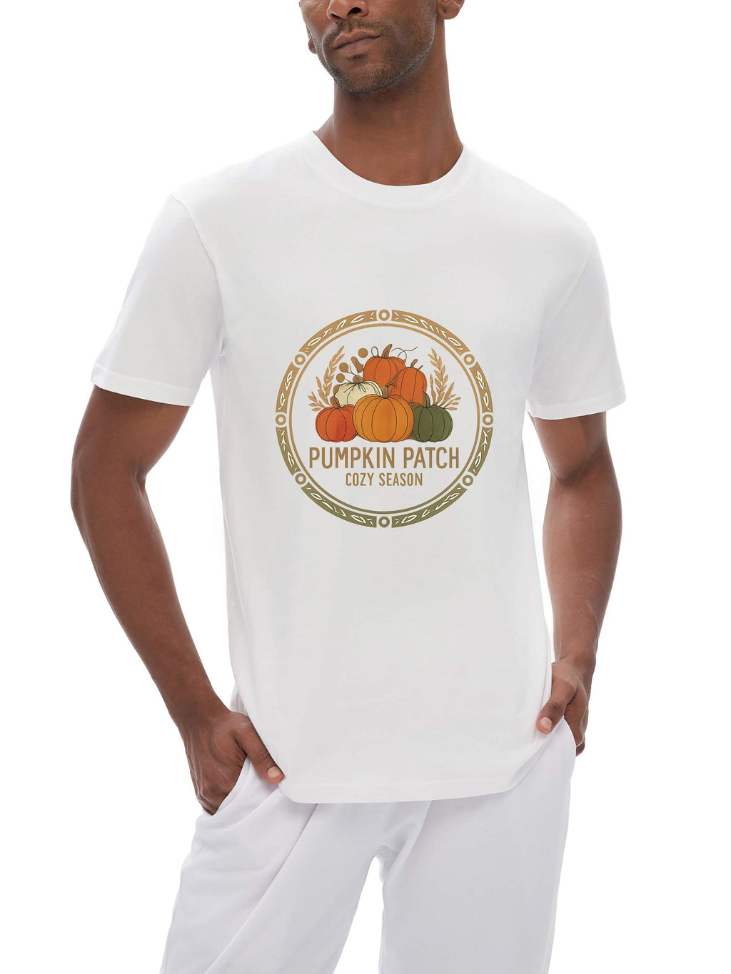 RU0001-C001-V4 / UNISEX SEAMLESS COTTON T-SHIRT 200G 5.9OZ DTG PRINT RUSH LA