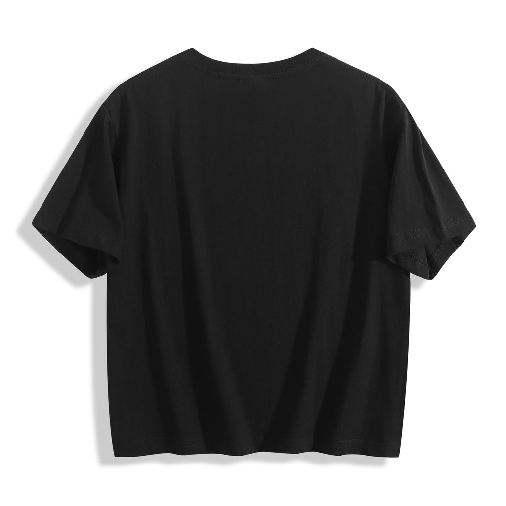 Women’s Cropped Cotton T-Shirt (DG101)