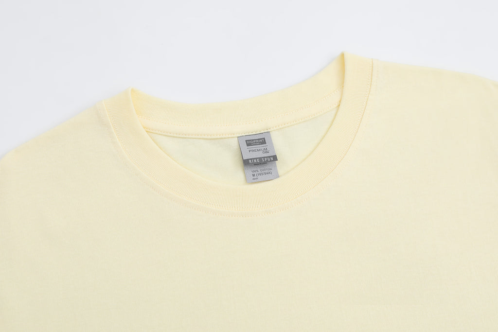 DG001 / MEN'S COTTON T-SHIRT 180G PLUS SIZE DTF PRINT RUSH SERVICE LA