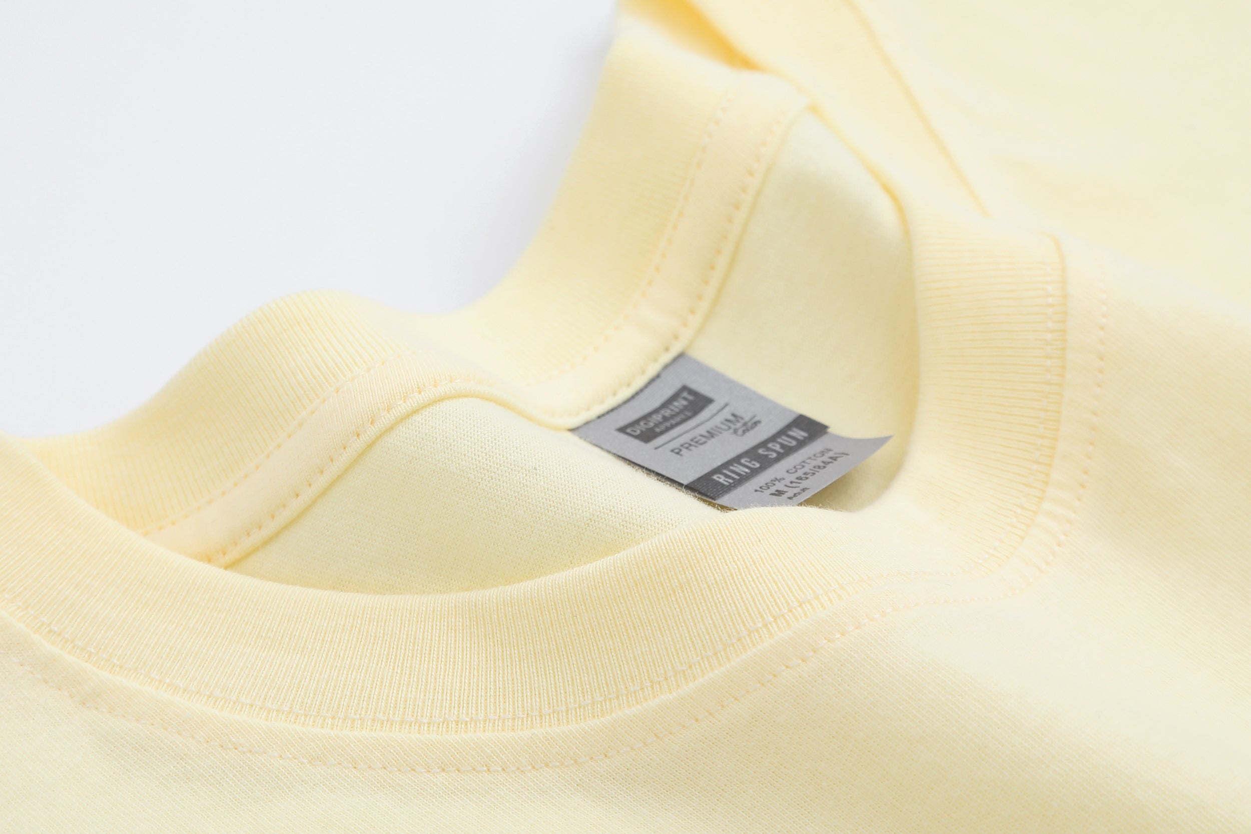 DG001 / MEN'S COTTON T-SHIRT 180G 5.3 OZ DTF PRINT RUSH SERVICE LA