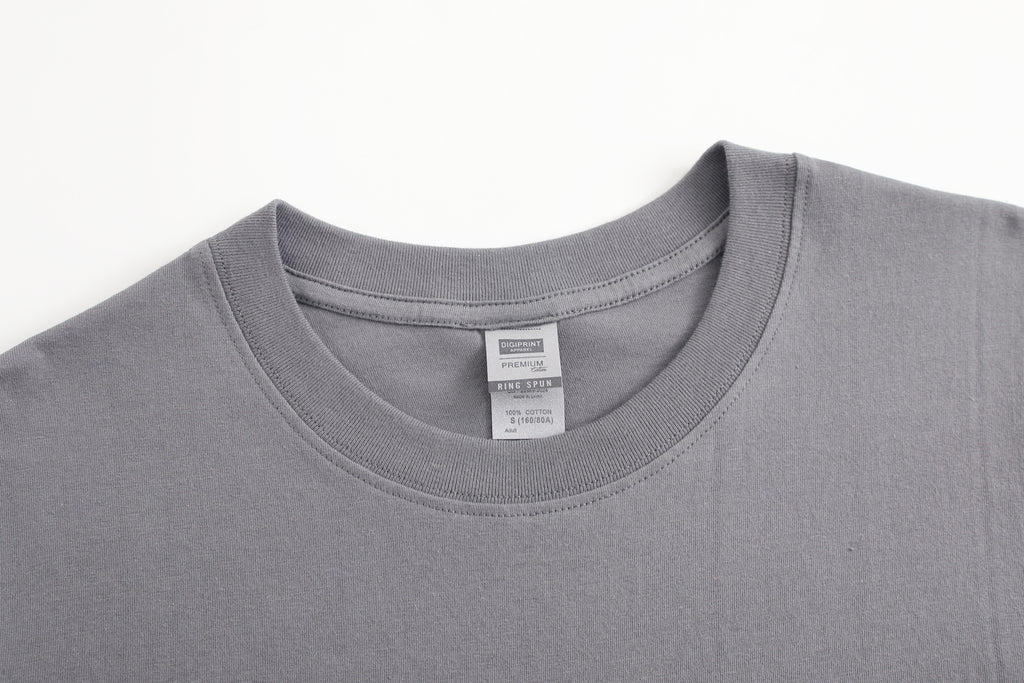 DG001 / MEN'S COTTON T-SHIRT 180G 5.3 OZ DTF PRINT RUSH SERVICE LA