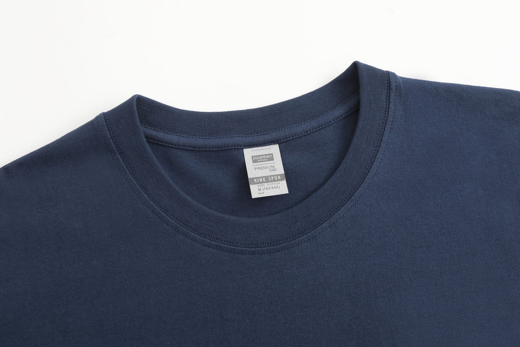 DG001 / MEN'S COTTON T-SHIRT 180G 5.3 OZ DTF PRINT RUSH SERVICE LA