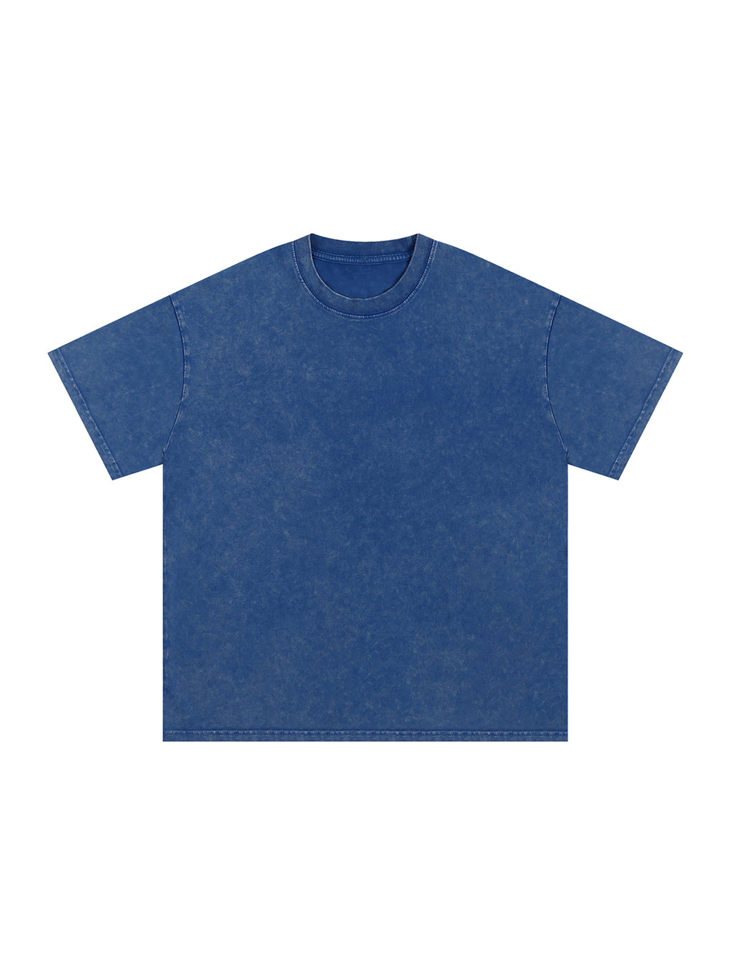 R00037-C001-V9 / SNOW WASHED OVERSIZED COTTON T-SHIRT 250G 7.4OZ DTG PRINT RUSH SERVICE LA