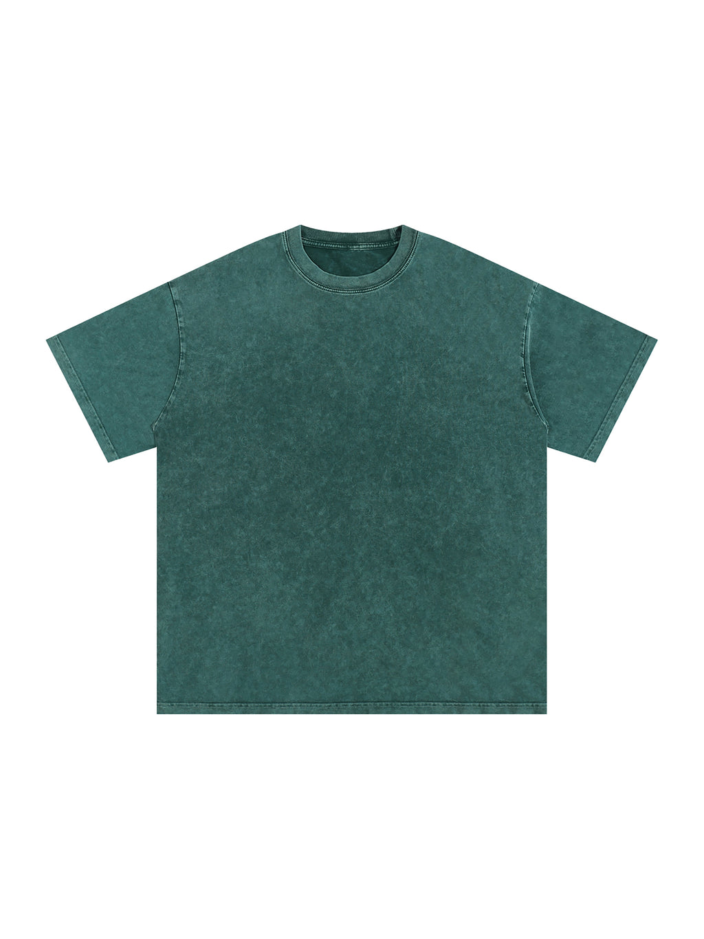 R00037-C001-V9 / SNOW WASHED OVERSIZED COTTON T-SHIRT 250G 7.4OZ DTG PRINT RUSH SERVICE LA