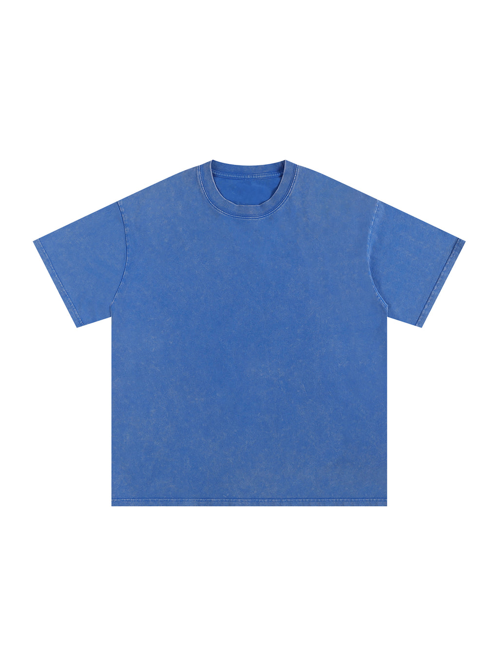 R00037-C001-V9 / SNOW WASHED OVERSIZED COTTON T-SHIRT 250G 7.4OZ DTG PRINT RUSH SERVICE LA