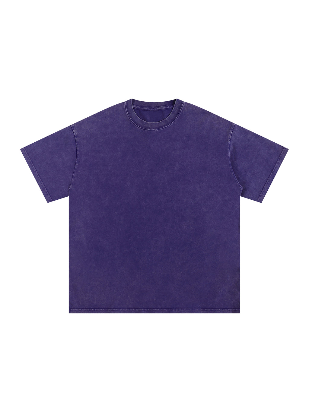 R00037-C001-V9 / SNOW WASHED OVERSIZED COTTON T-SHIRT 250G 7.4OZ DTG PRINT RUSH SERVICE LA