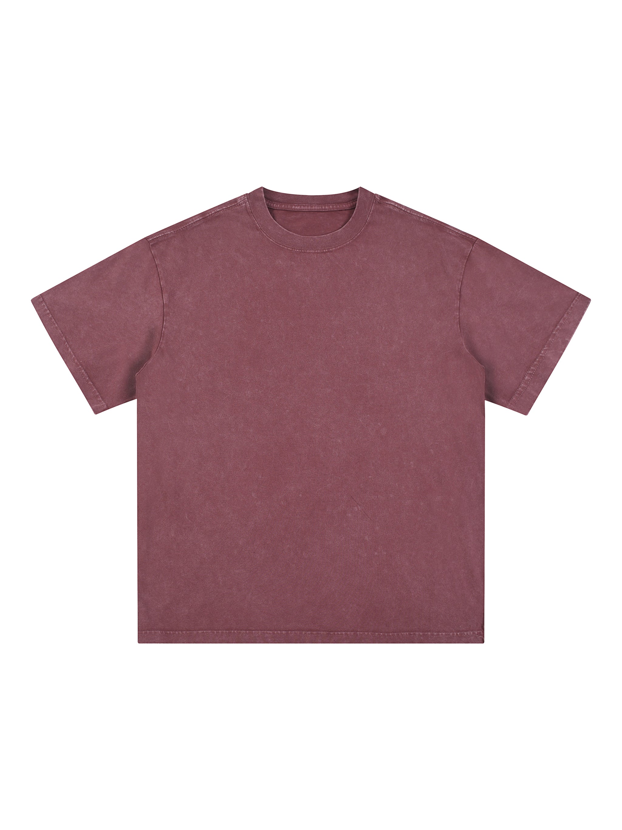 R00037-C001-V9 / SNOW WASHED OVERSIZED COTTON T-SHIRT 250G 7.4OZ DTG PRINT RUSH SERVICE LA