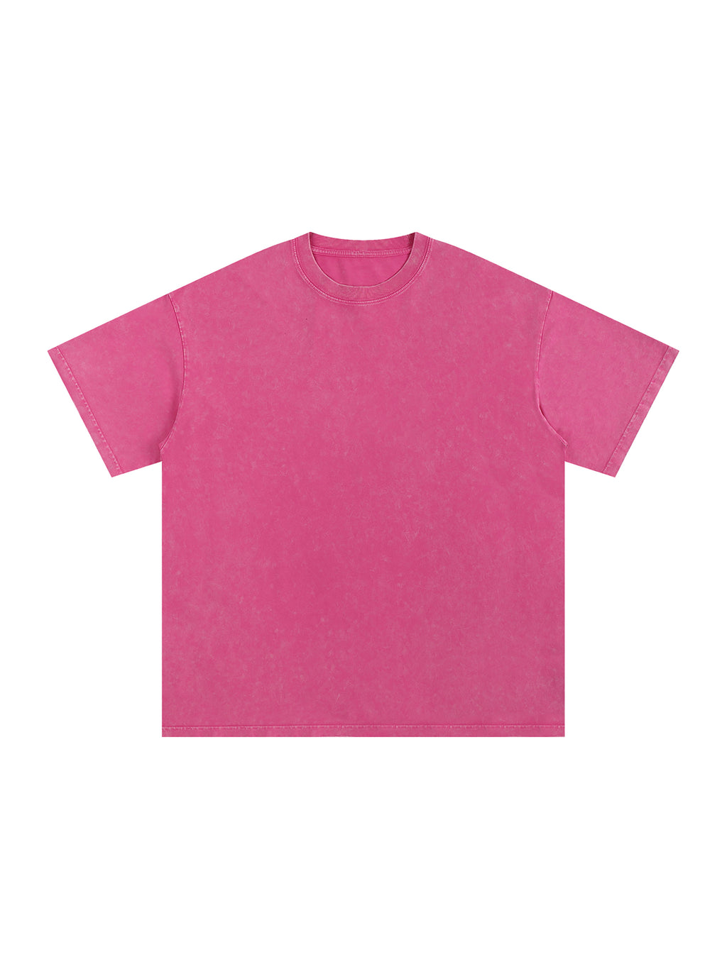 R00037-C001-V9 / SNOW WASHED OVERSIZED COTTON T-SHIRT 250G 7.4OZ DTG PRINT RUSH SERVICE LA