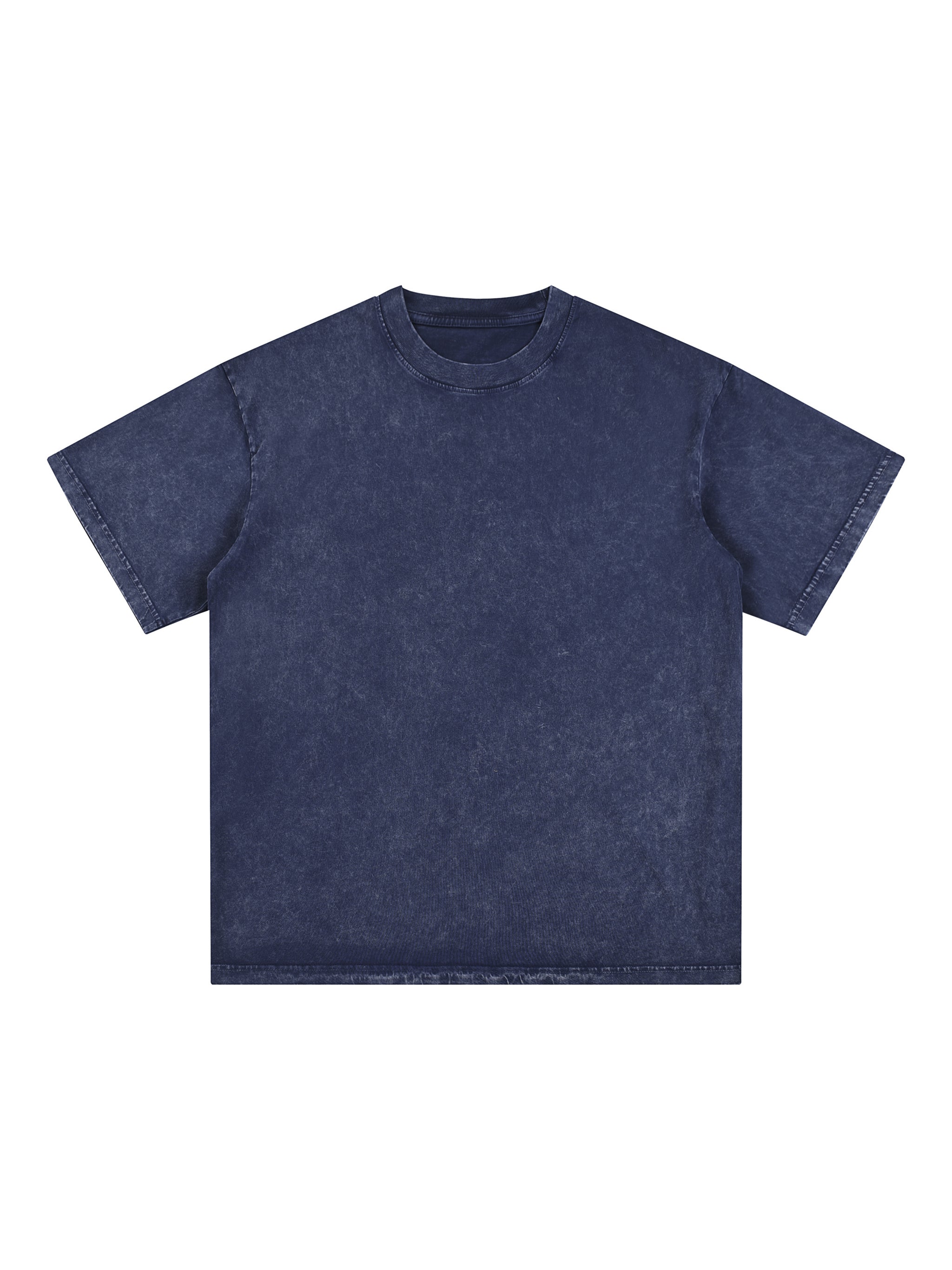 R00037-C001-V9 / SNOW WASHED OVERSIZED COTTON T-SHIRT 250G 7.4OZ DTG PRINT RUSH SERVICE LA