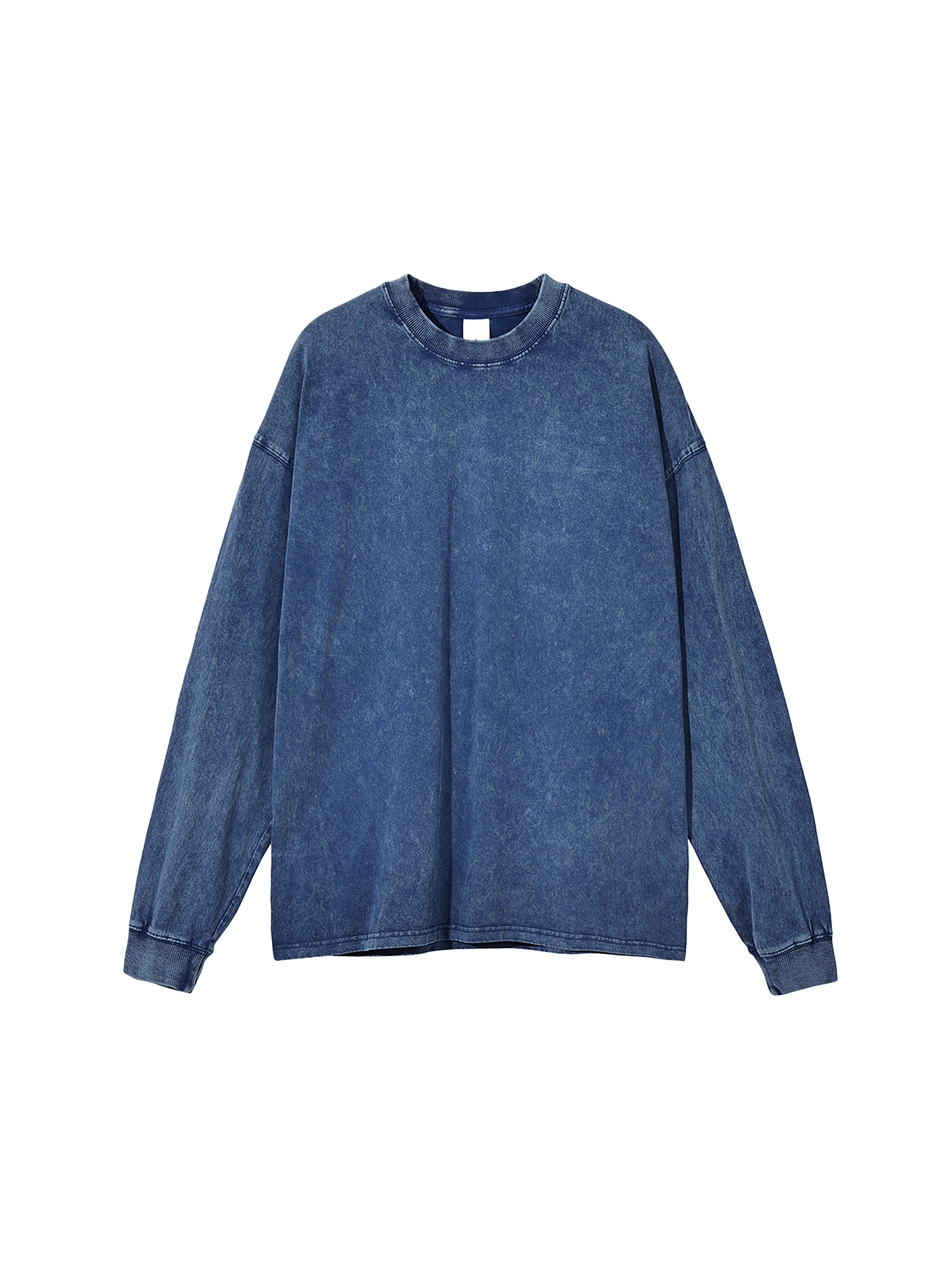 Acid Wash Oversize Long Sleeve T-Shirt (R00099-C001-V3)