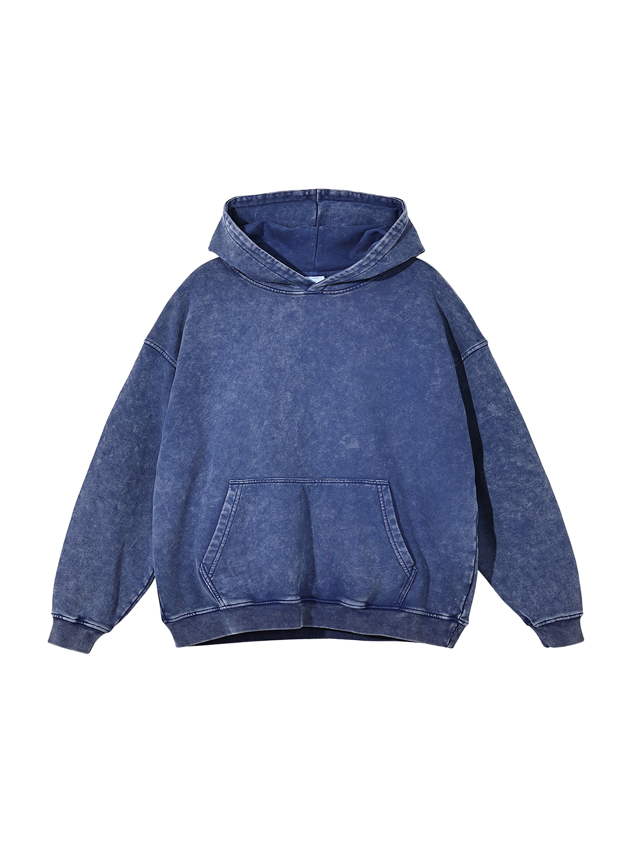 R00104-C001-V5 / SNOW WASHED LOOSE COTTON HOODIE 420G 12.4OZ DTG PRINT RUSH