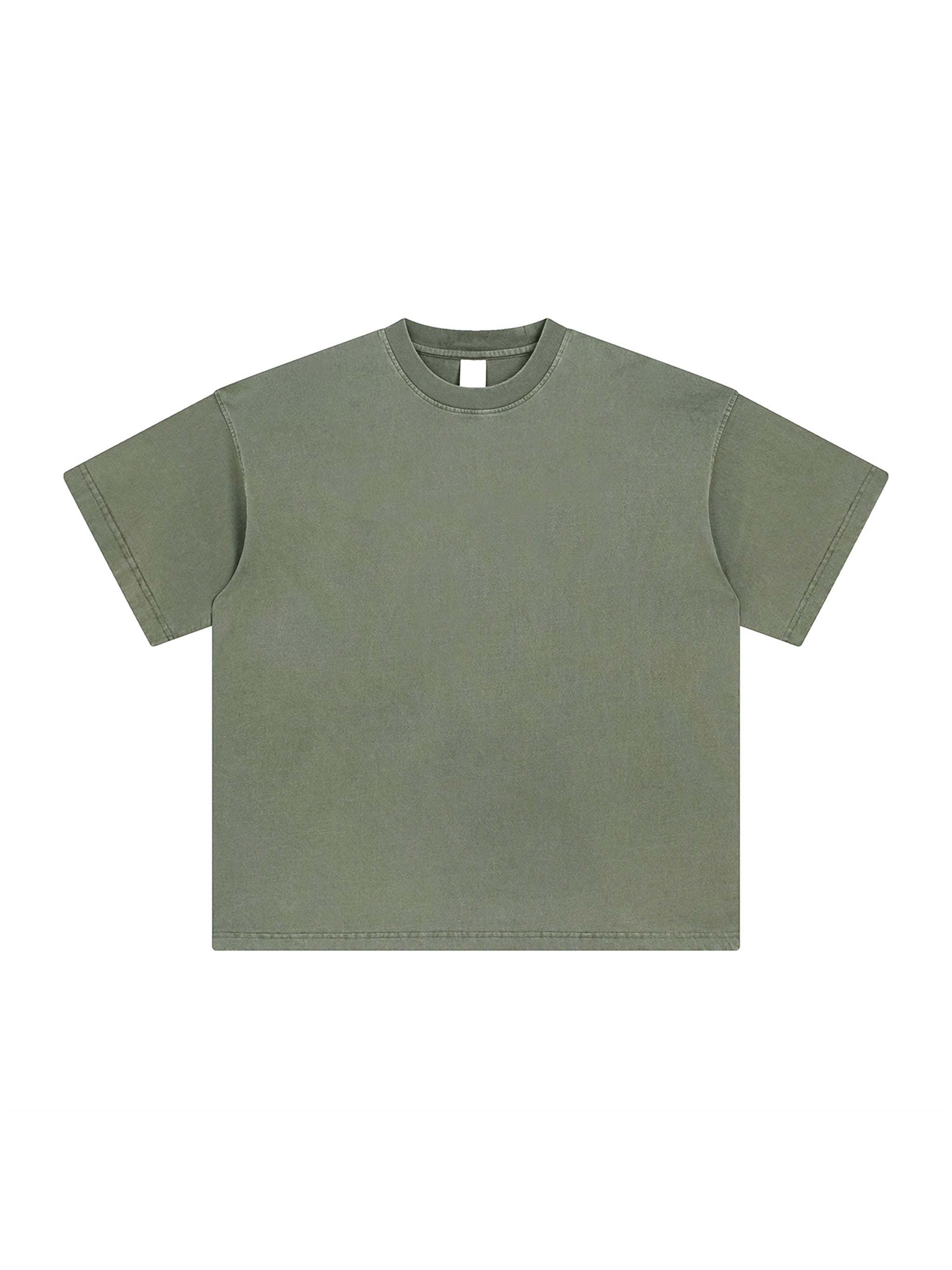 R00108-C001-V4 / ENZYME WASHED T-SHIRT 250G 7.4OZ DTG PRINT RUSH SERVICE LA