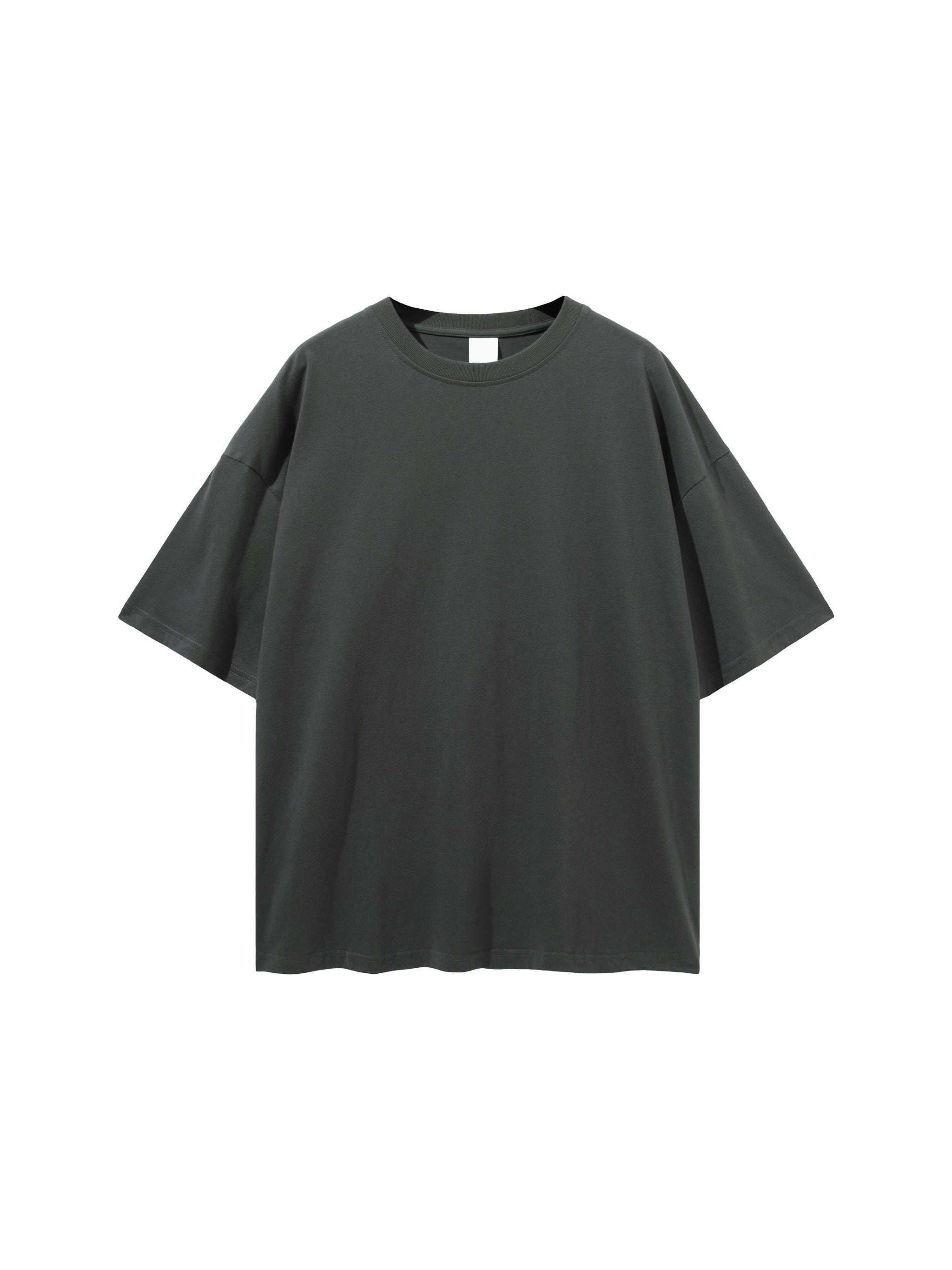 R00131-C001-V5 / STREETWEAR LOOSE DROP SHOULDER T-SHIRT 190G 5.6OZ DTG PRINT LA
