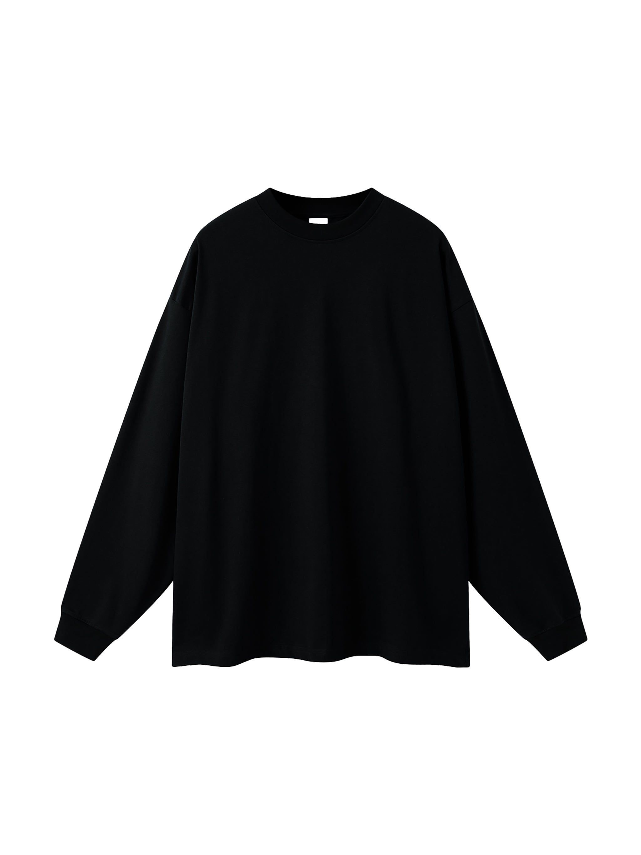 R00281-C001-V3 / OVERSIZED UNISEX LONG SLEEVE T-SHIRT 305G 9.0OZ DTG PRINT RUSH SERVICE LA