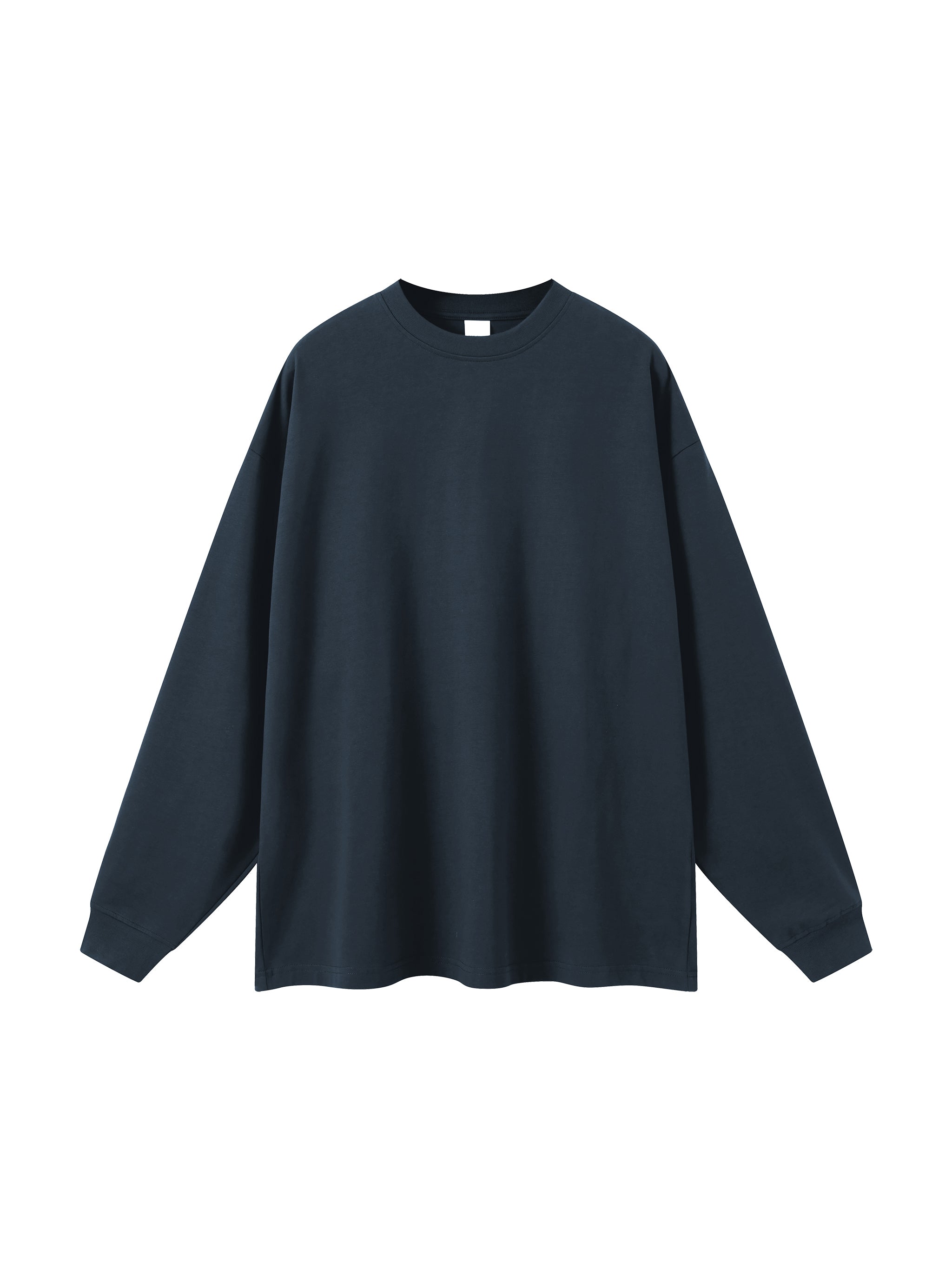 R00281-C001-V3 / OVERSIZED UNISEX LONG SLEEVE T-SHIRT 305G 9.0OZ DTG PRINT RUSH SERVICE LA