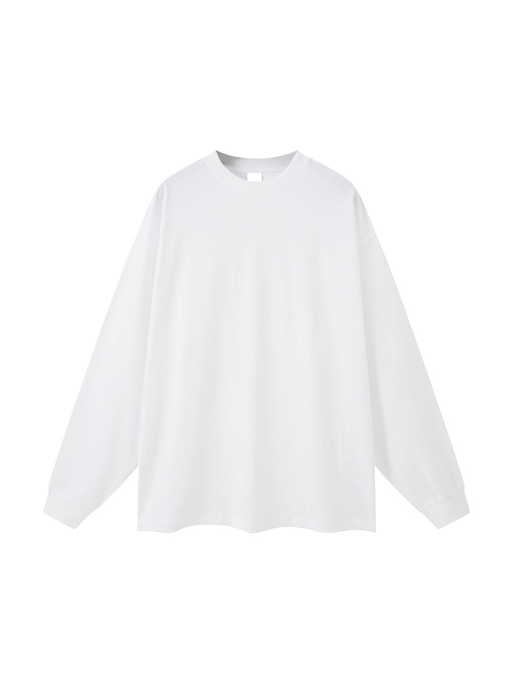 R00281-C001-V3 / OVERSIZED UNISEX LONG SLEEVE T-SHIRT 305G 9.0OZ DTG PRINT RUSH SERVICE LA