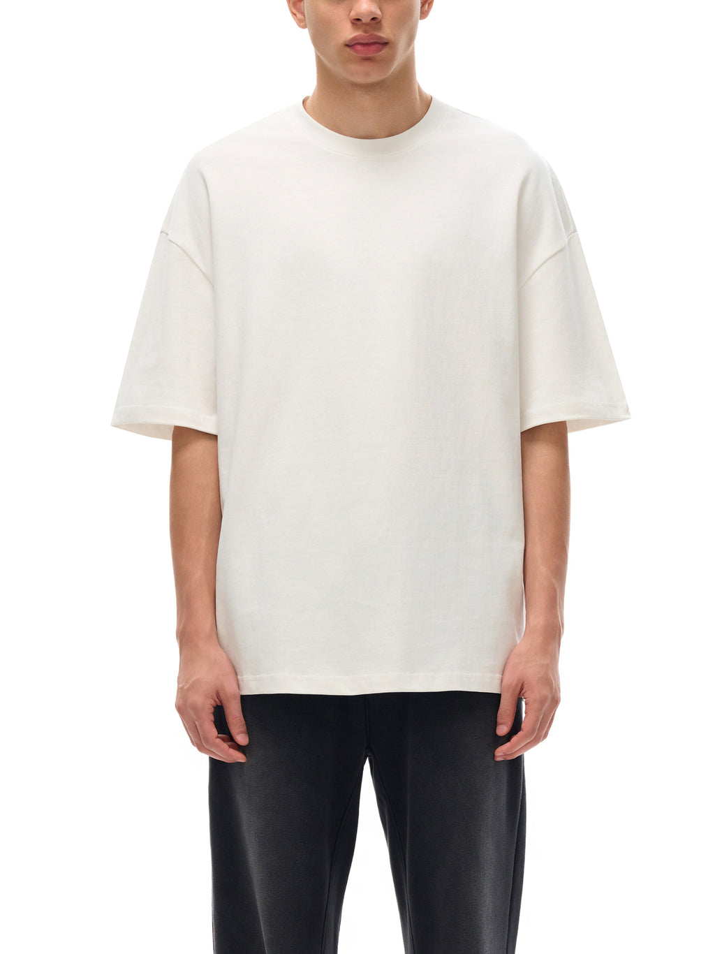 RG0001-C001-V2 / ESSENTIAL HEAVYWEIGHT COTTON T-SHIRT 330G 9.7OZ DTG PRINT LA