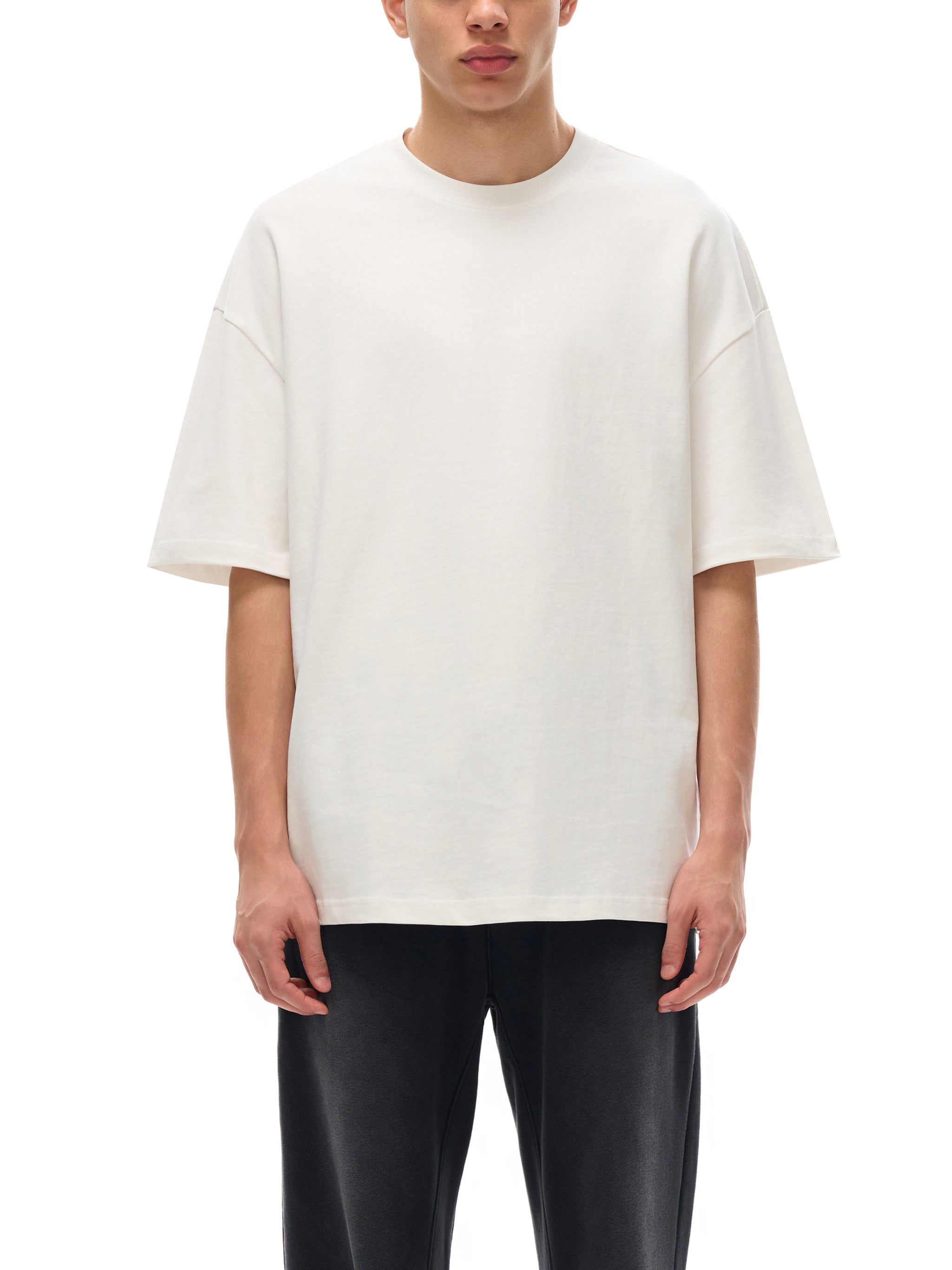 RG0001-C001-V2 / ESSENTIAL HEAVYWEIGHT COTTON T-SHIRT 330G 9.7OZ DTG PRINT LA