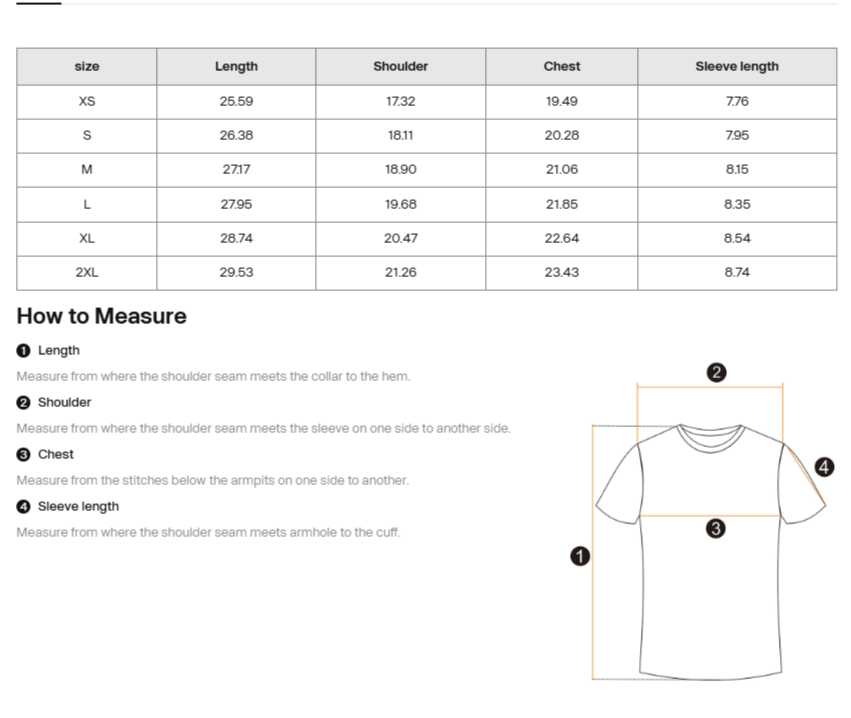 RT0030-C001-V2 / ESSENTIAL COTTON T-SHIRT 220G 6.5OZ DTG PRINT RUSH SERVICE