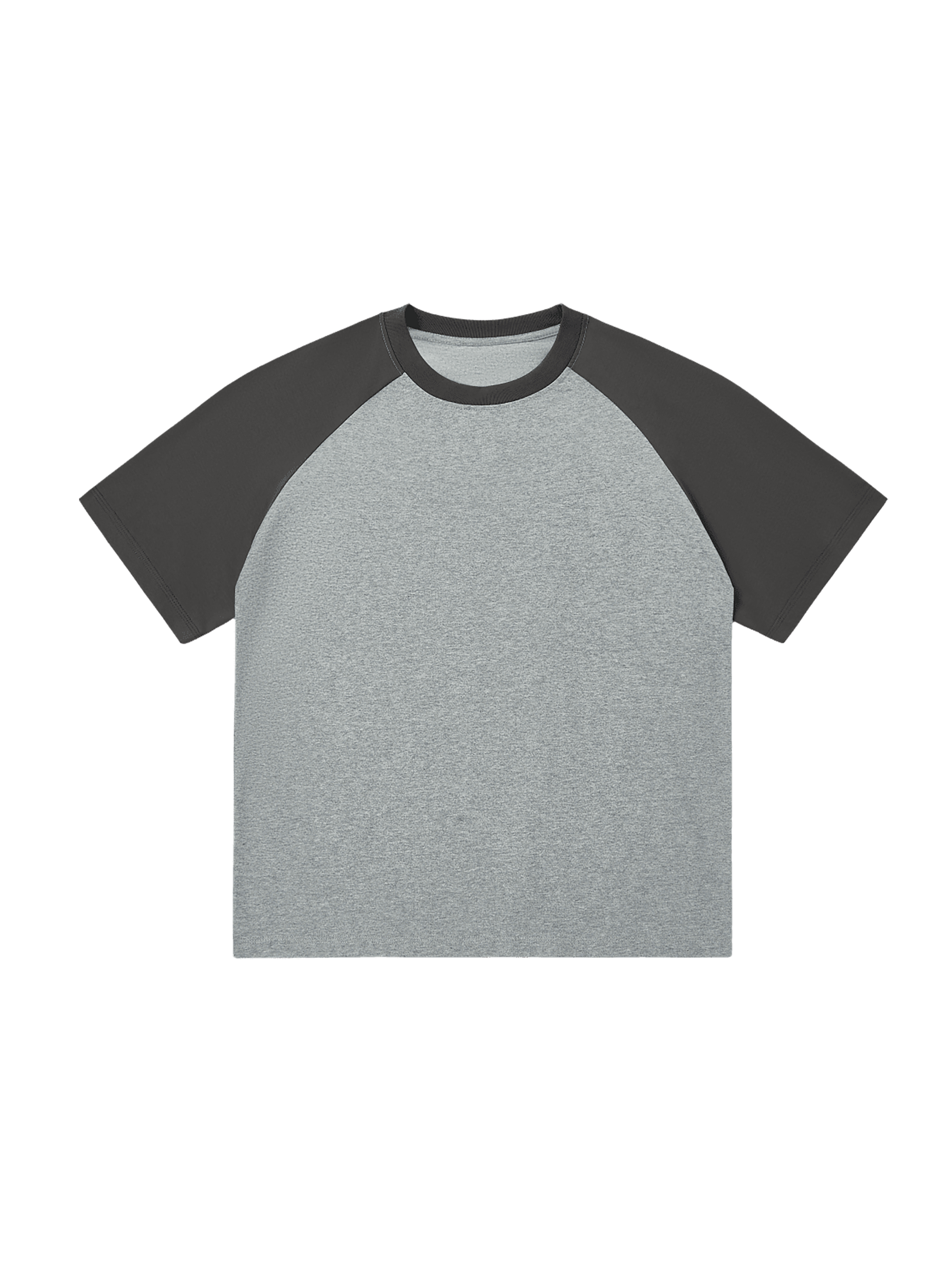 RU0009-C001-V3 / COLOR-BLOCKED RAGLAN SLEEVE T-SHIRT 250G 7.4OZ DTG PRINT RUSH SERVICE LA