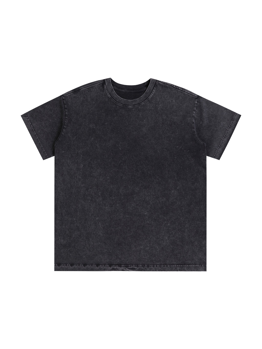 RU0025-C001-V6 / HEAVYWEIGHT SNOW WASHED OVERSIZE T-SHIRT 300G 8.8OZ DTG PRINT RUSH SERVICE LA