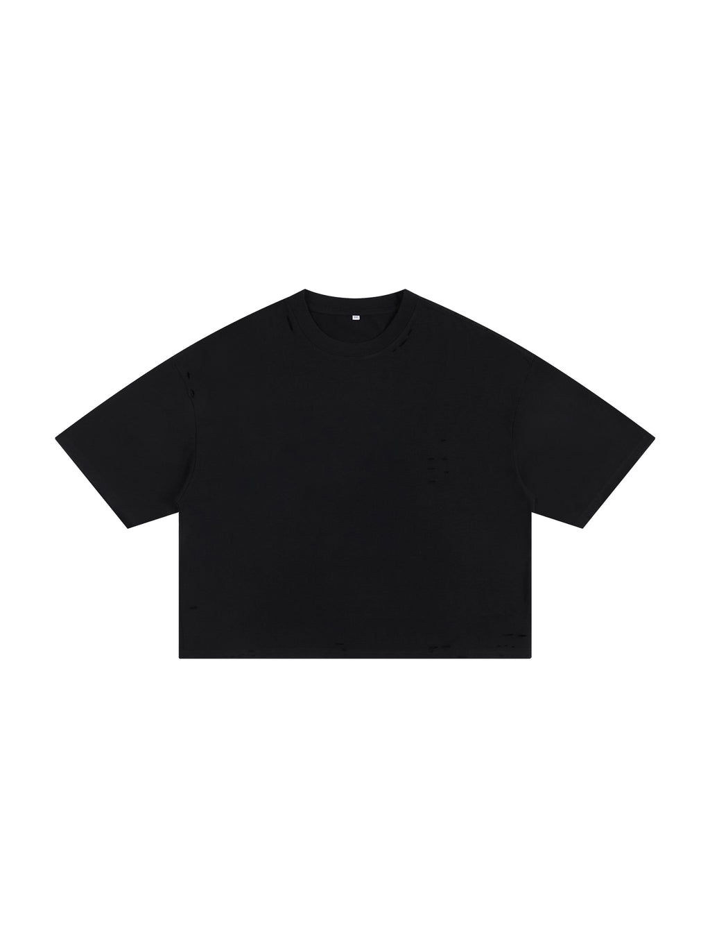 RU0035-C001-V3 / CLASSIC FRAYED BOXY TEE 250G 7.4OZ DTG PRINT RUSH SERVICE LA