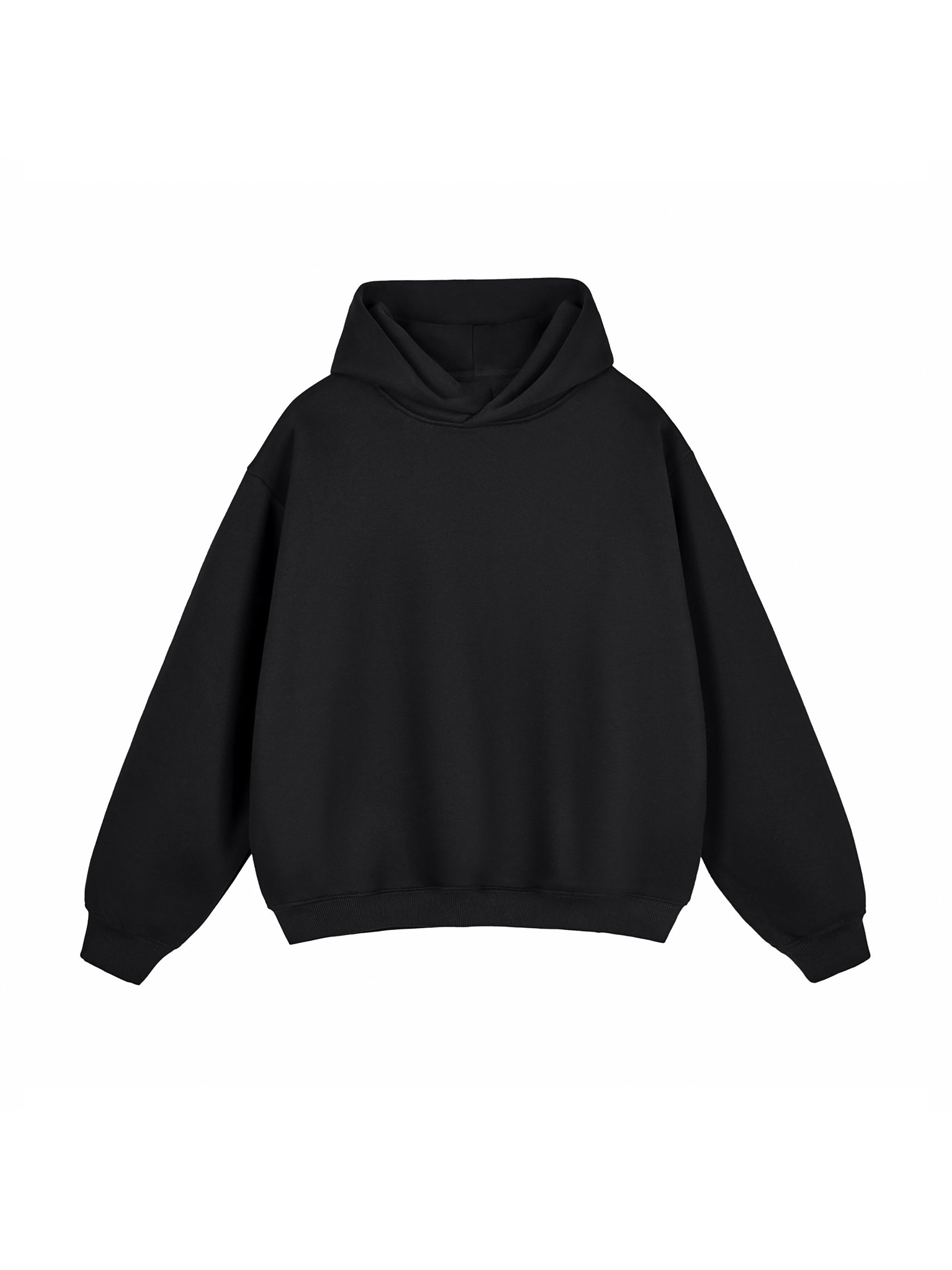 RU0118-C001-V2 / FLEECED BOXY HOODIE 350G 10.3OZ DTG PRINT RUSH SERVICE LA