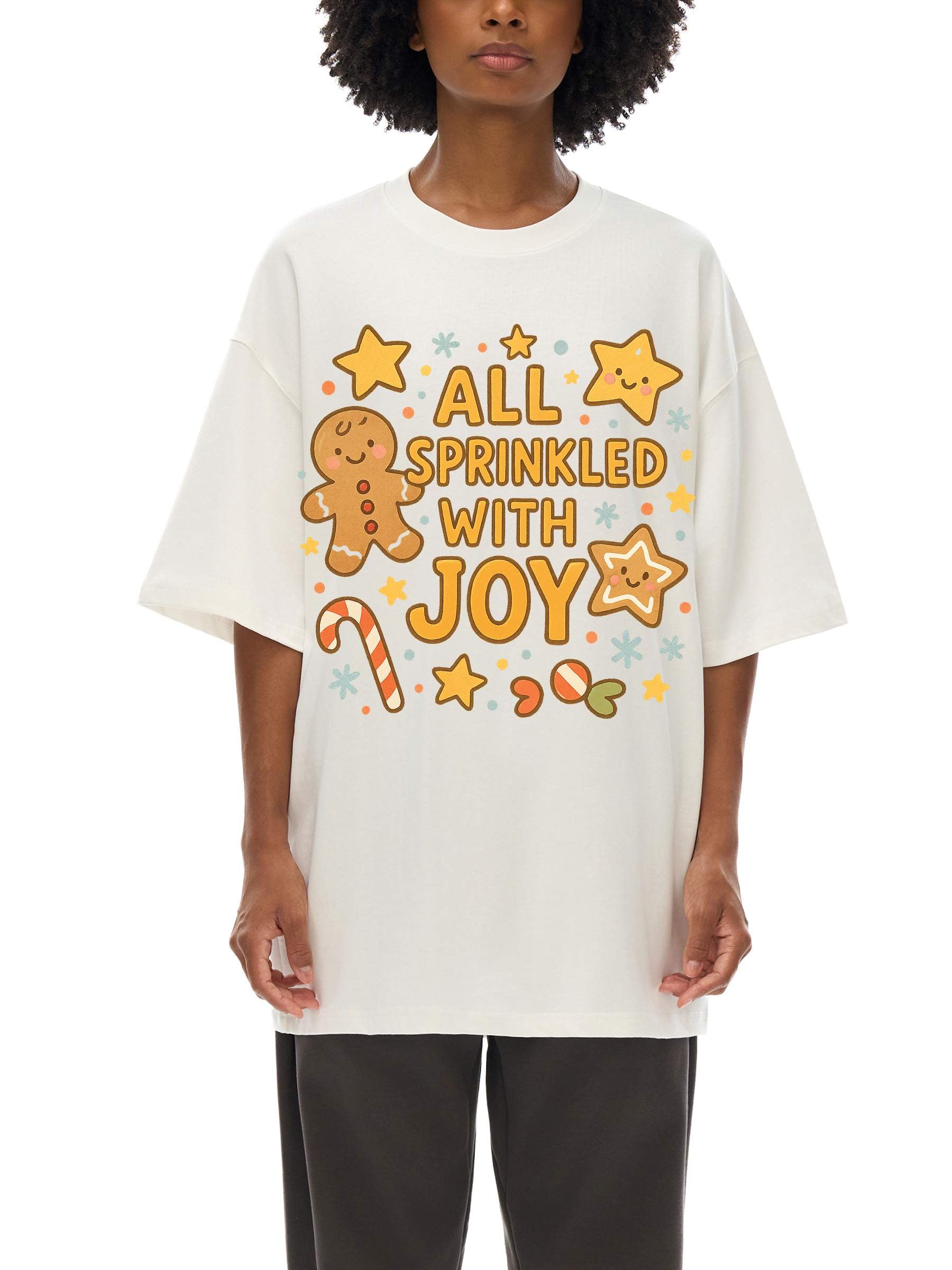 R00331-C001-V5 / HEAVYWEIGHT LOOSE FIT T-SHIRT 275G 8.1OZ DTG PRINT RUSH LA