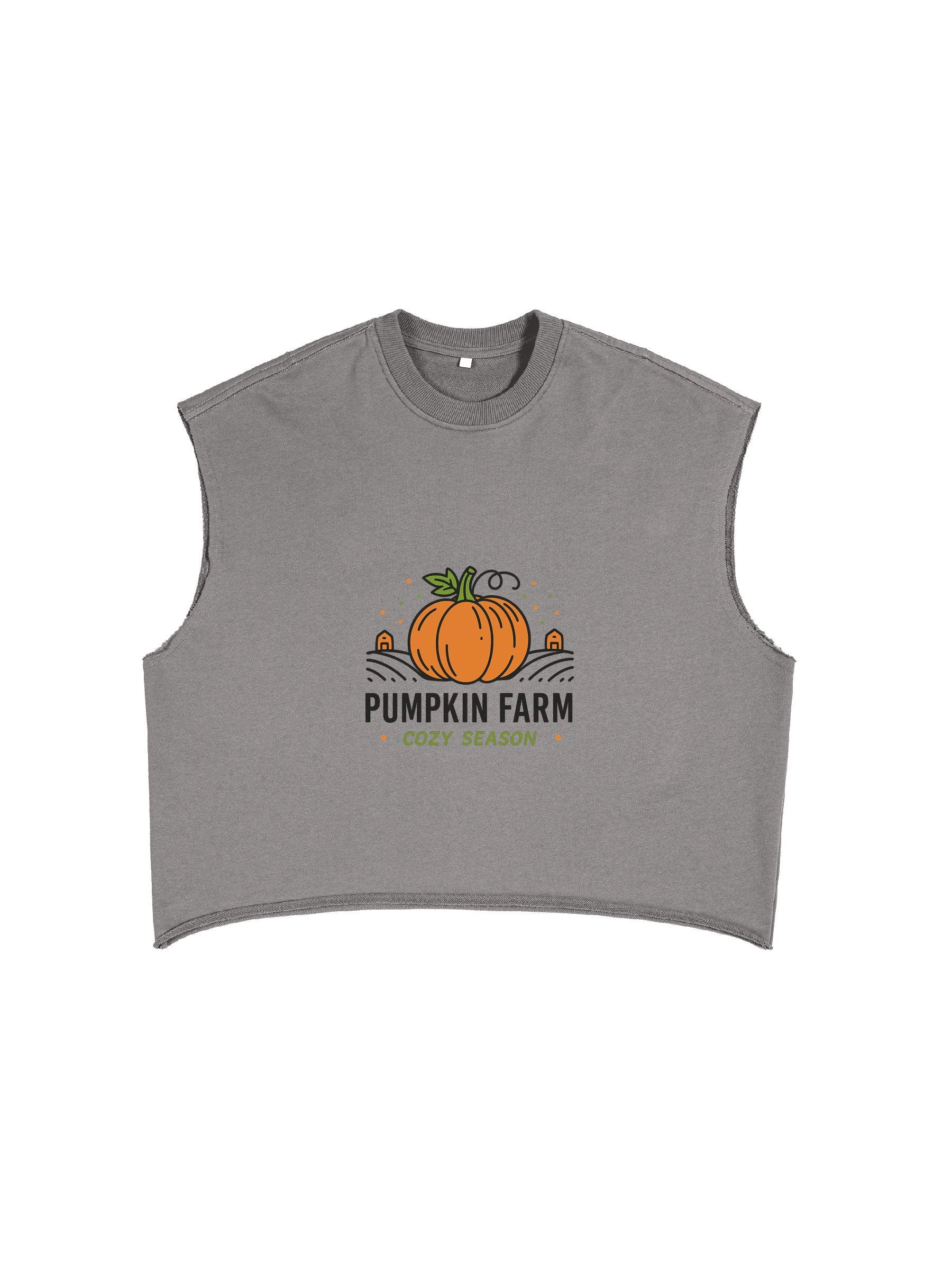 RB0003-C001-V2 / FRENCH TERRY BOXY TANK TOP 340G 10OZ DTG PRINT RUSH SERVICE