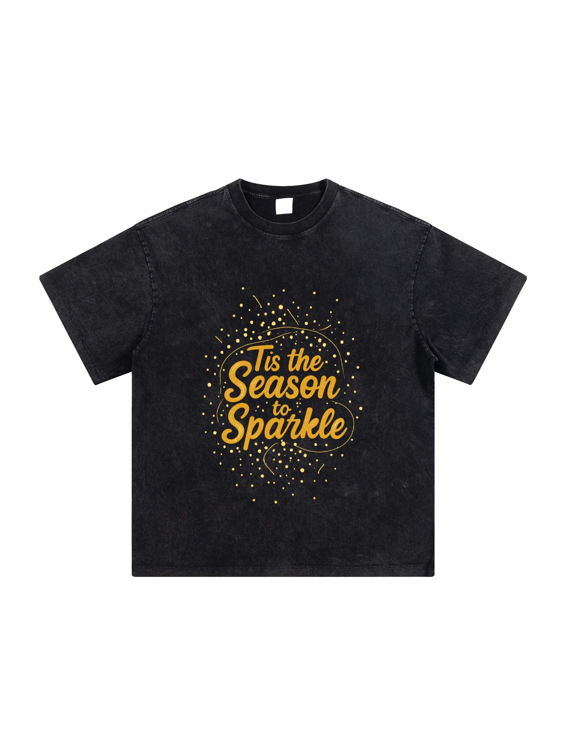 R00338-C001-V4 / HEAVYWEIGHT SNOW WASHED T-SHIRT 285G 8.4OZ DTG PRINT RUSH SERVICE LA