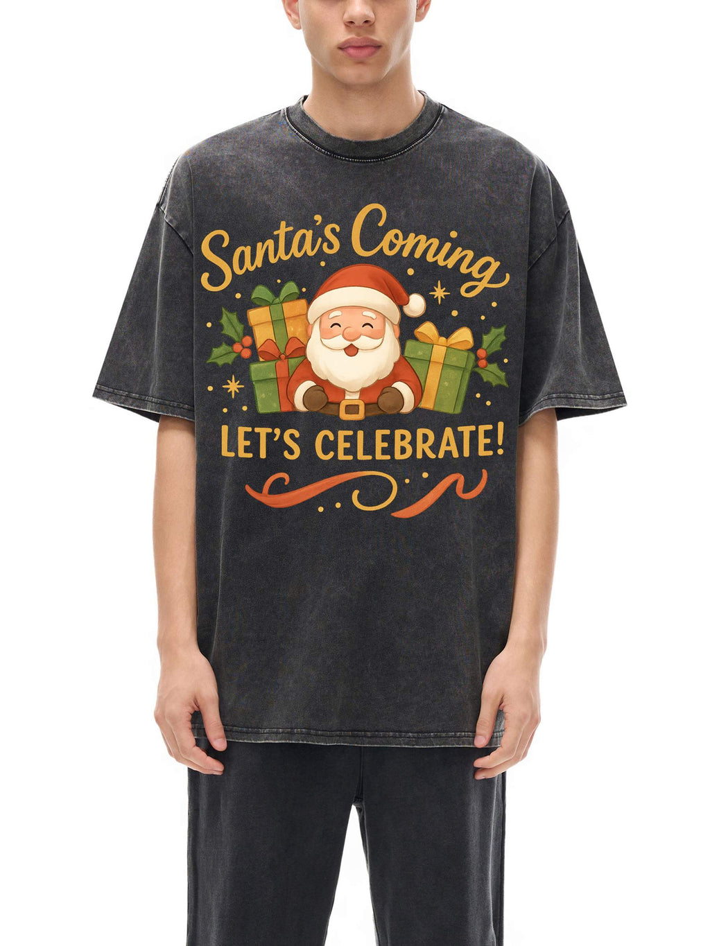 R00338-C001-V4 / HEAVYWEIGHT SNOW WASHED T-SHIRT 285G 8.4OZ DTG PRINT RUSH SERVICE LA