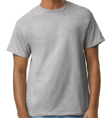 DG015 / MEN'S ACTIVEWEAR T-SHIRT G5000 DTF PRINT RUSH SERVICE LA