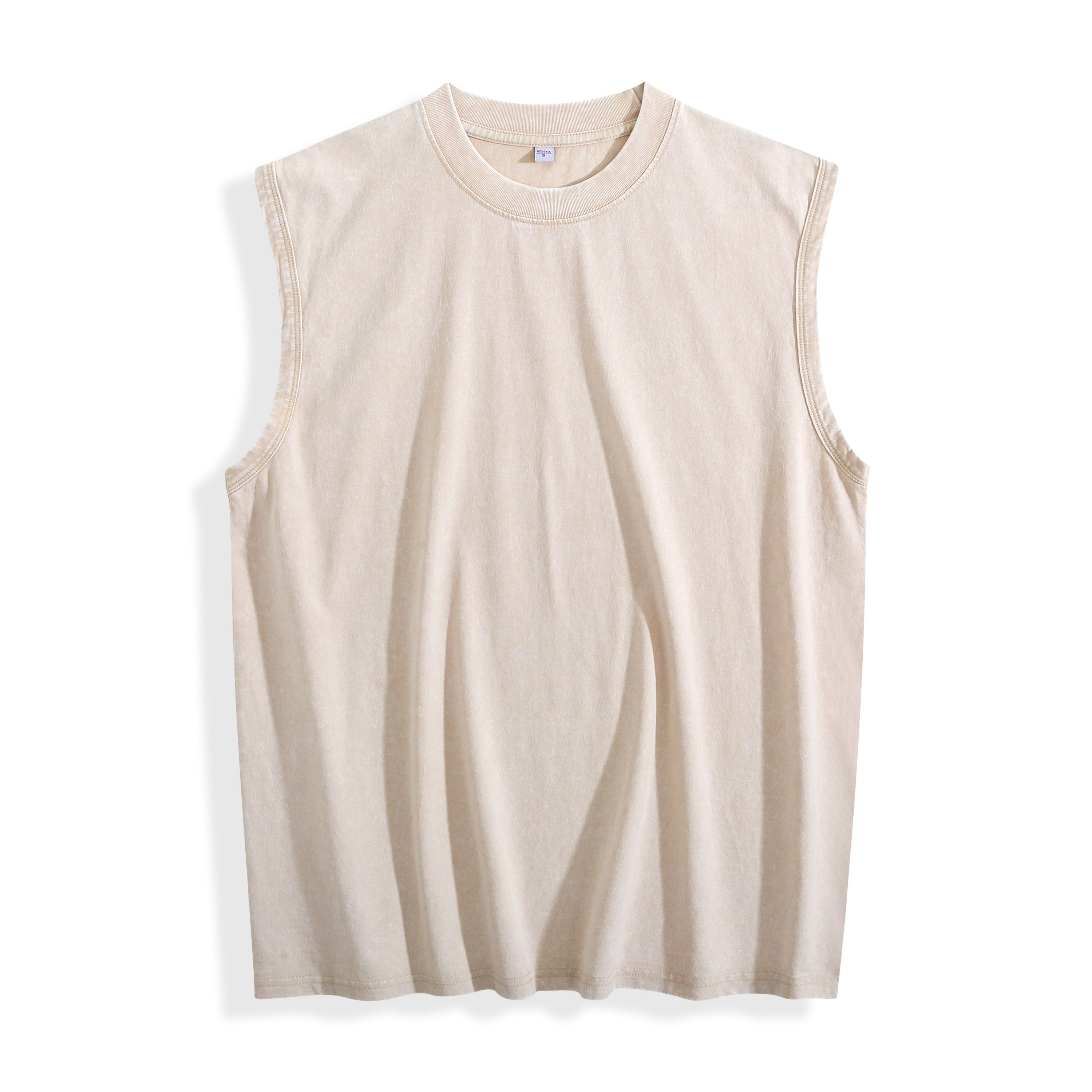 VS003 / WOMEN'S WASHED TANK TOP 210G 6.2OZ COTTON DTF PRINT RUSH LA