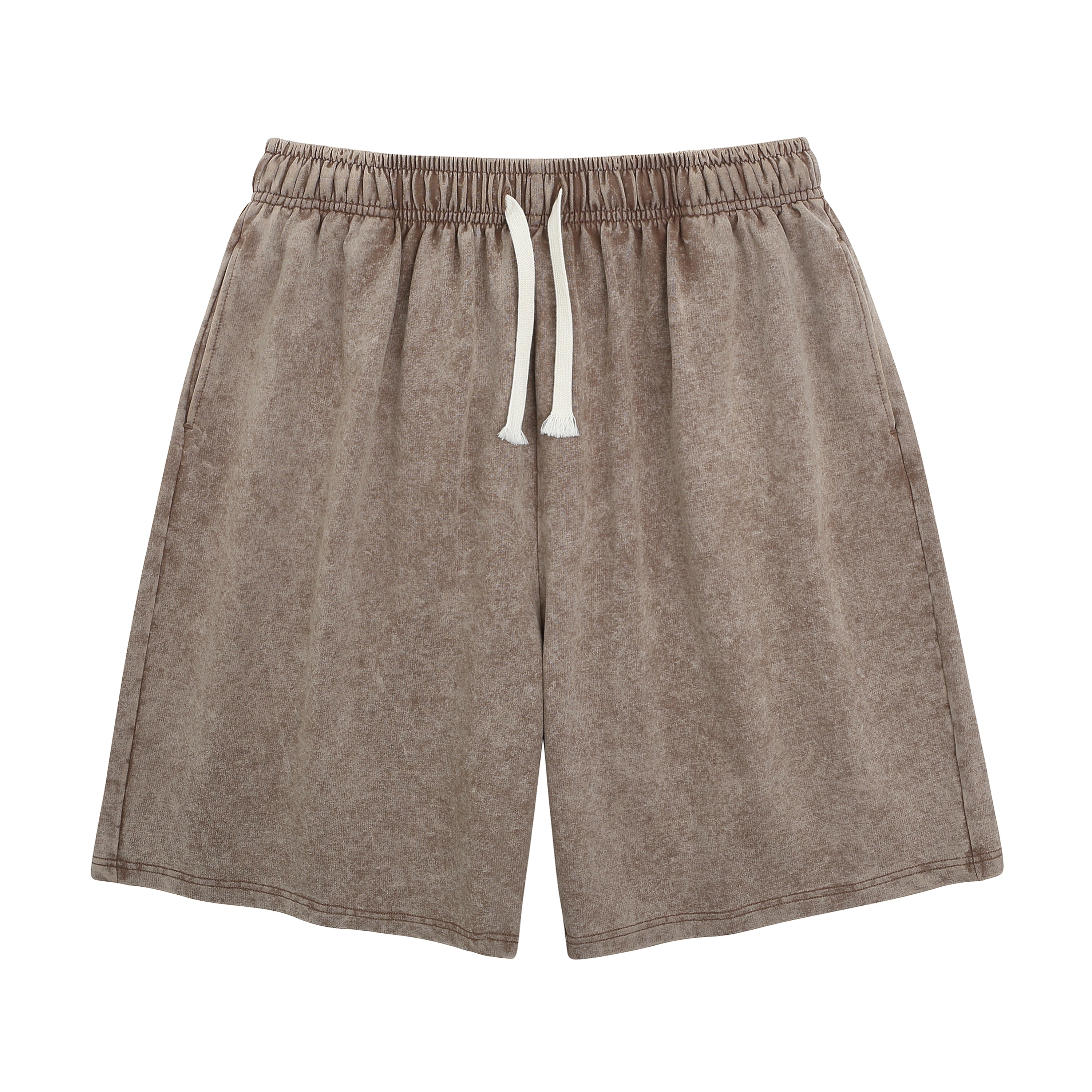 DG202 / WASHED SHORTS 260G 7.6OZ COTTON DTF PRINT RUSH SERVICE LA